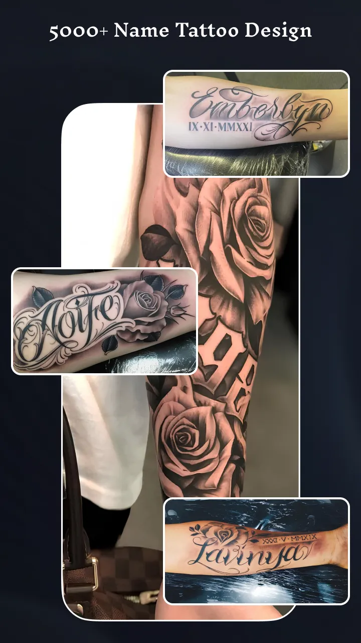 3D Name Tattoo On Hand Designs | Indus Appstore | Screenshot