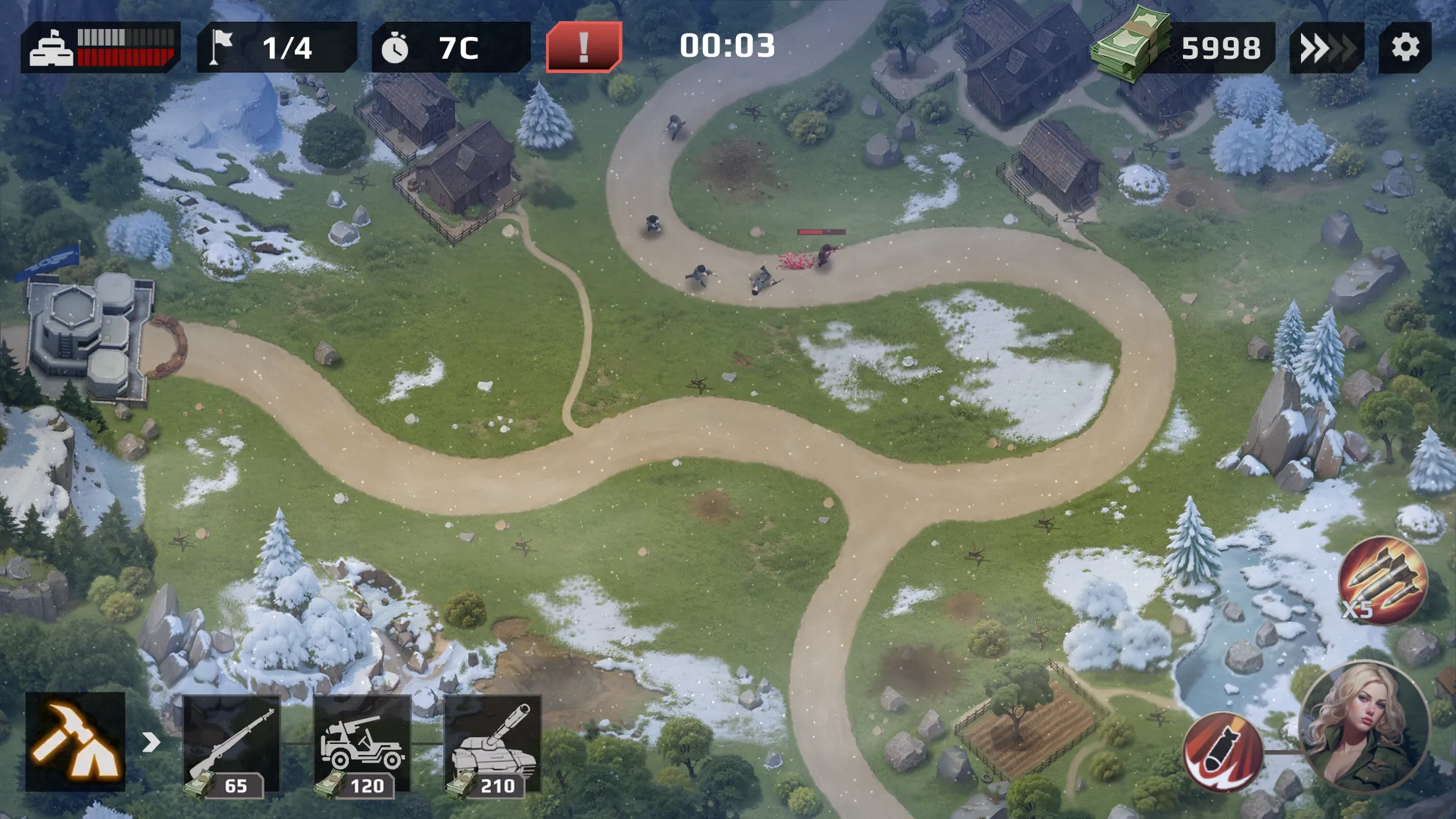 WWII Defense: RTS Army TD game | Indus Appstore | Screenshot