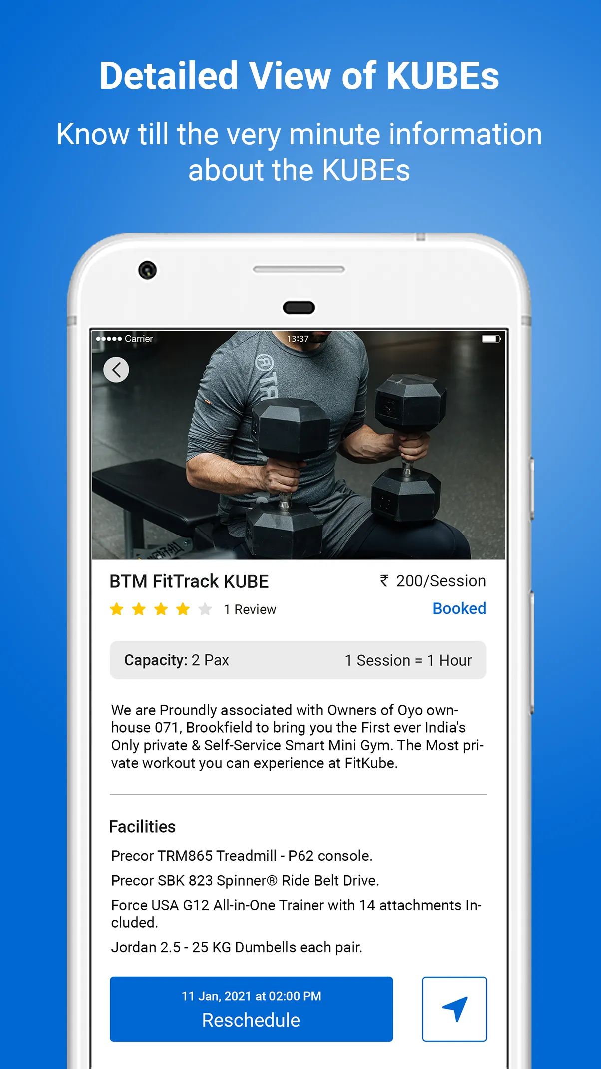 FitKube: Price,Privacy,Fitness | Indus Appstore | Screenshot