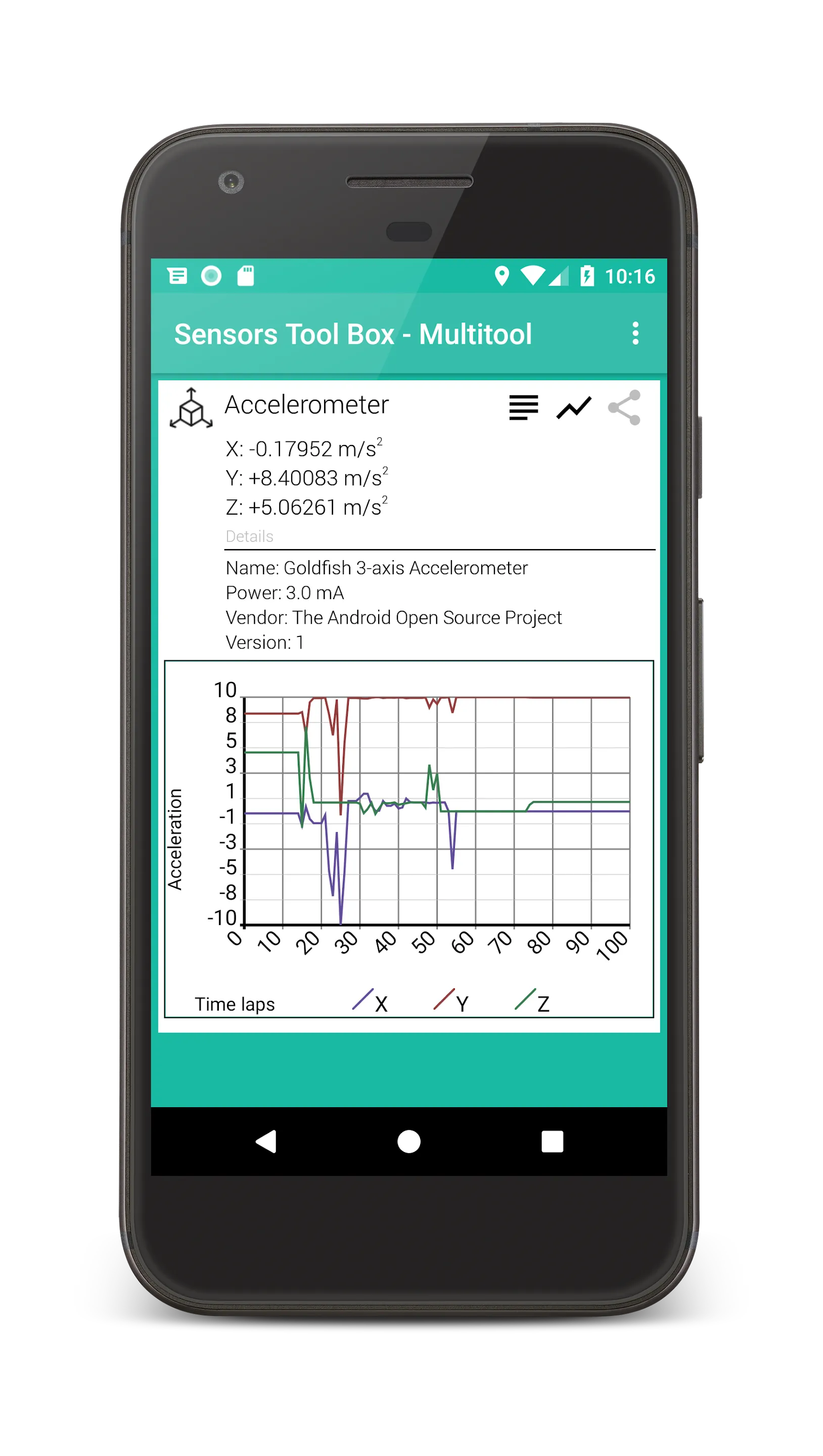 Sensors Toolbox - Multi Tool | Indus Appstore | Screenshot