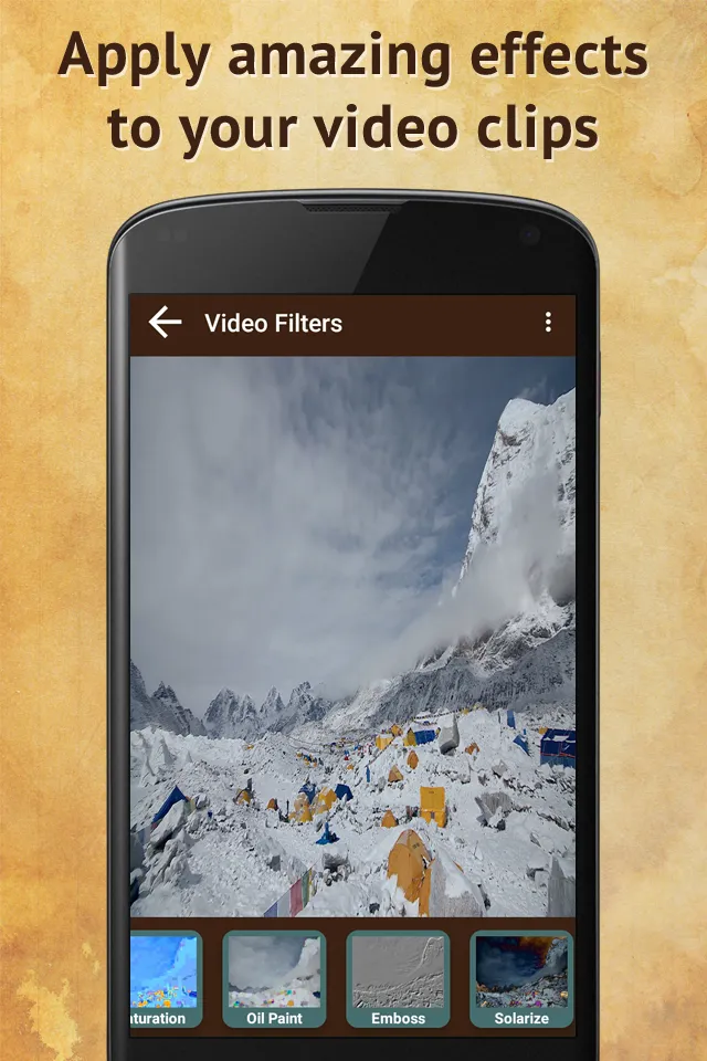 Video Effects & Filters Editor | Indus Appstore | Screenshot