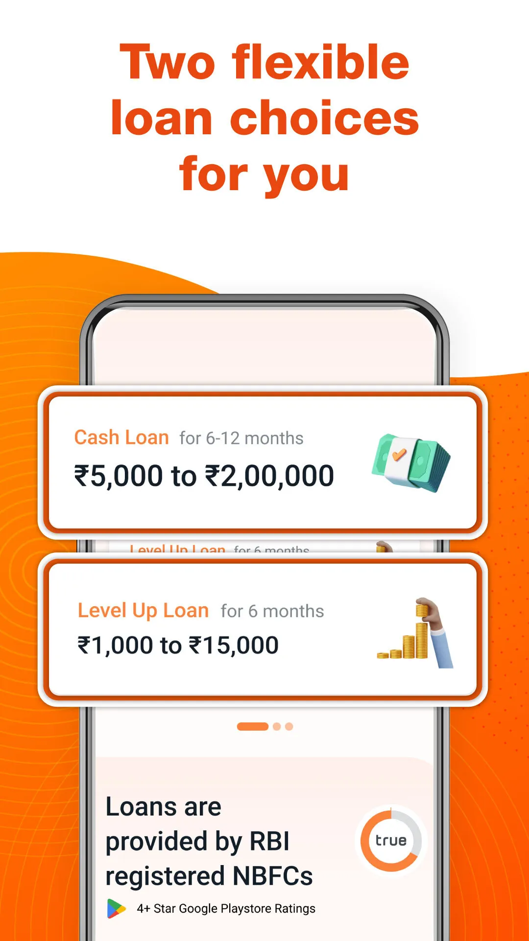 TrueBalance-UPI, Personal Loan | Indus Appstore | Screenshot