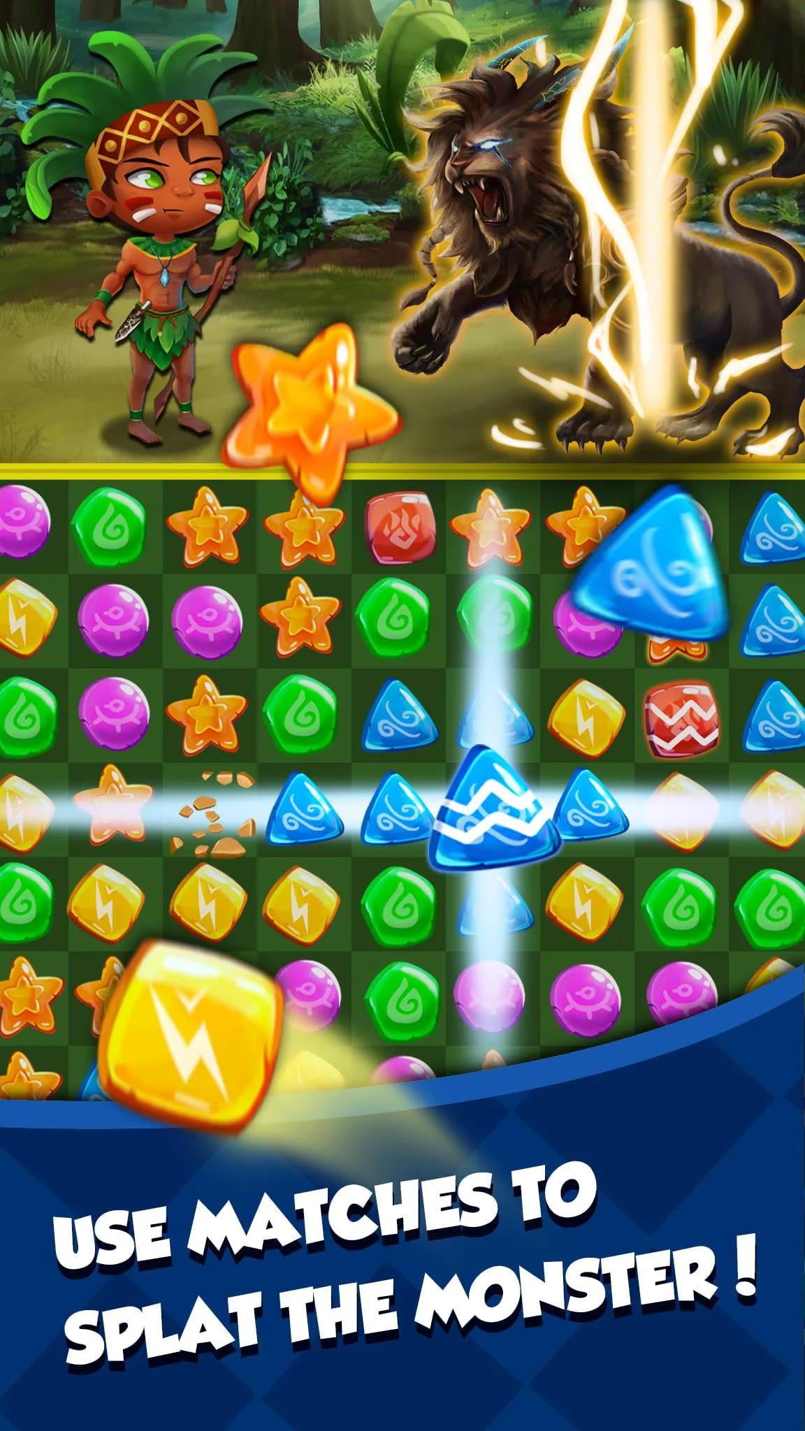 Jewels Island - Match 3 Puzzle | Indus Appstore | Screenshot