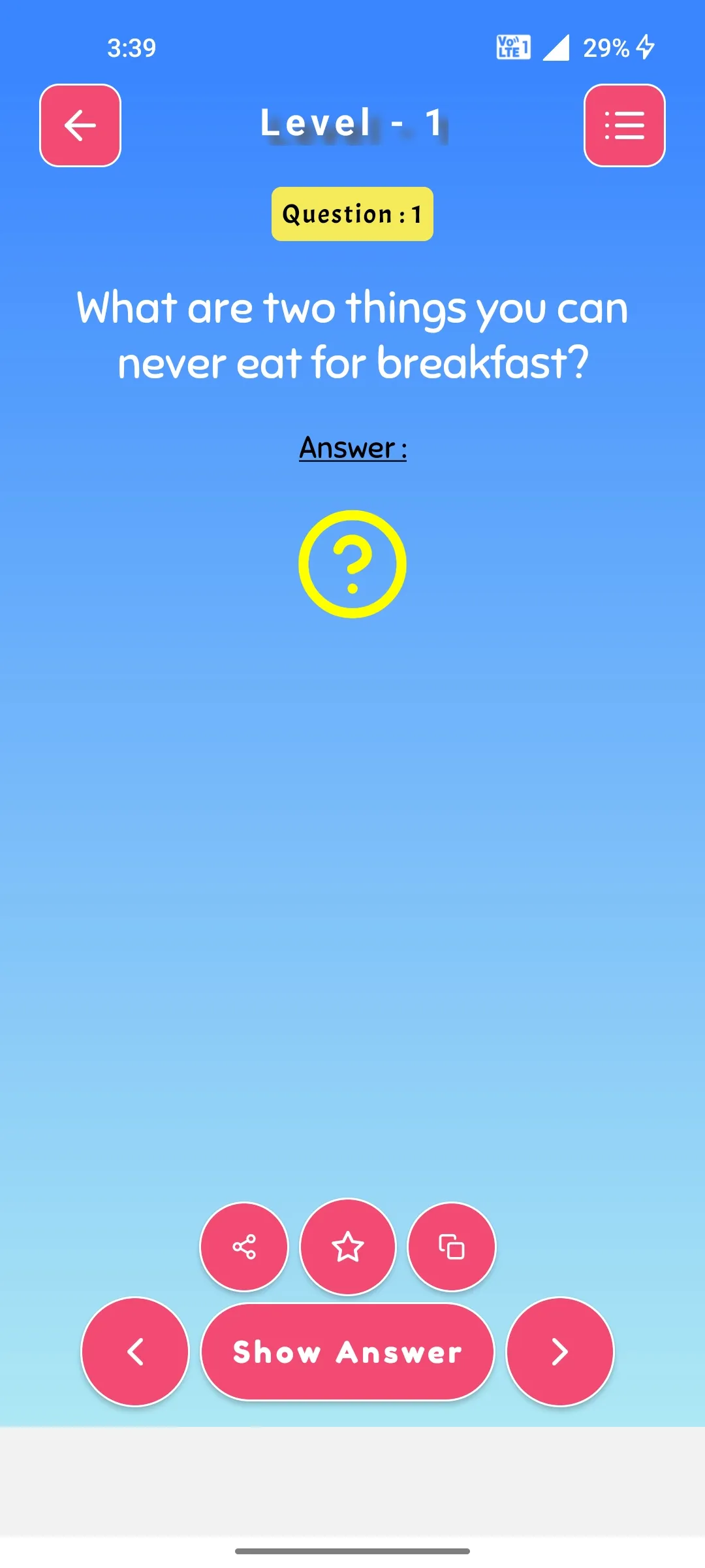 Trick Questions and Answers | Indus Appstore | Screenshot