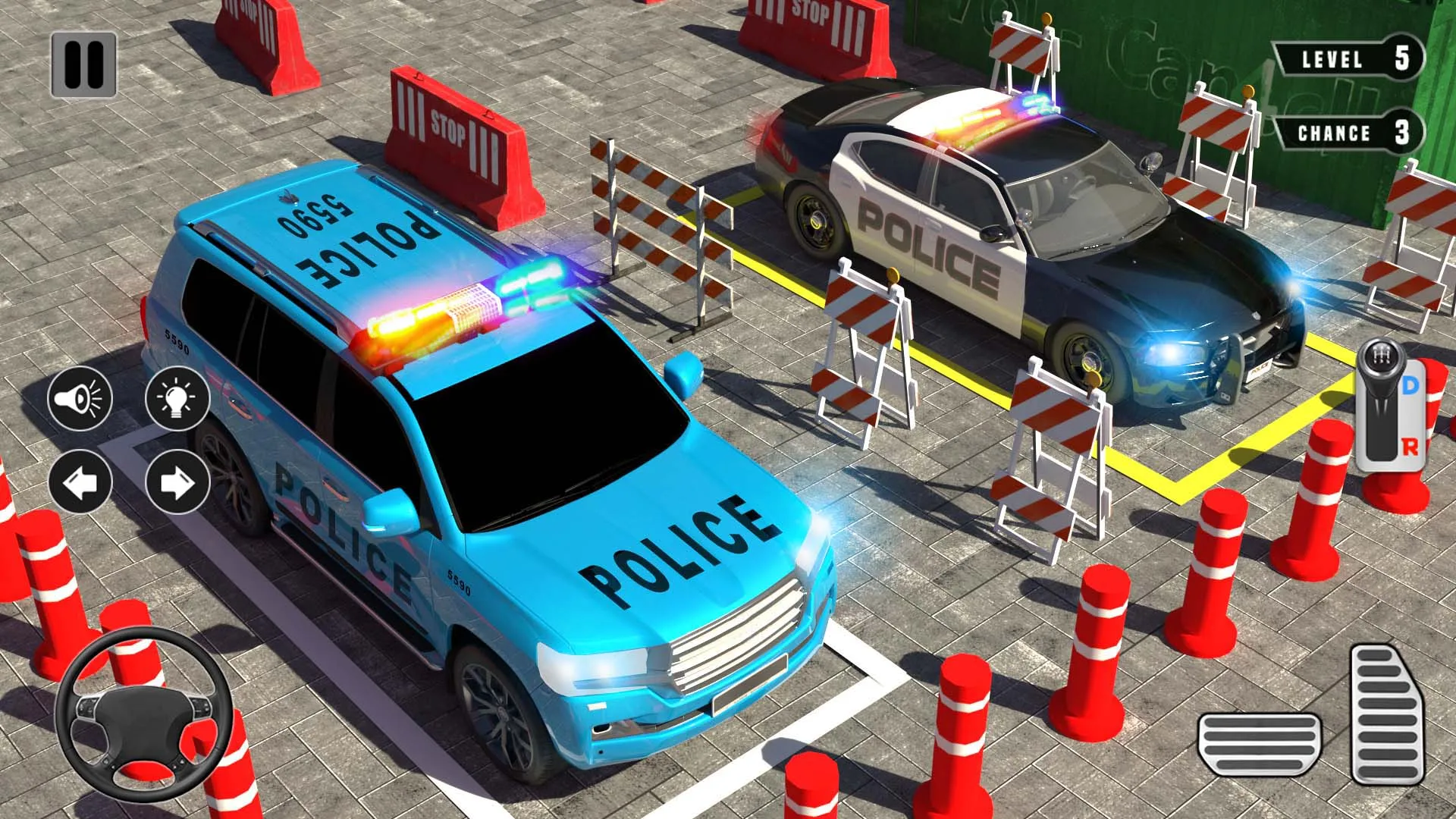 Police Car Games Parking 3D | Indus Appstore | Screenshot