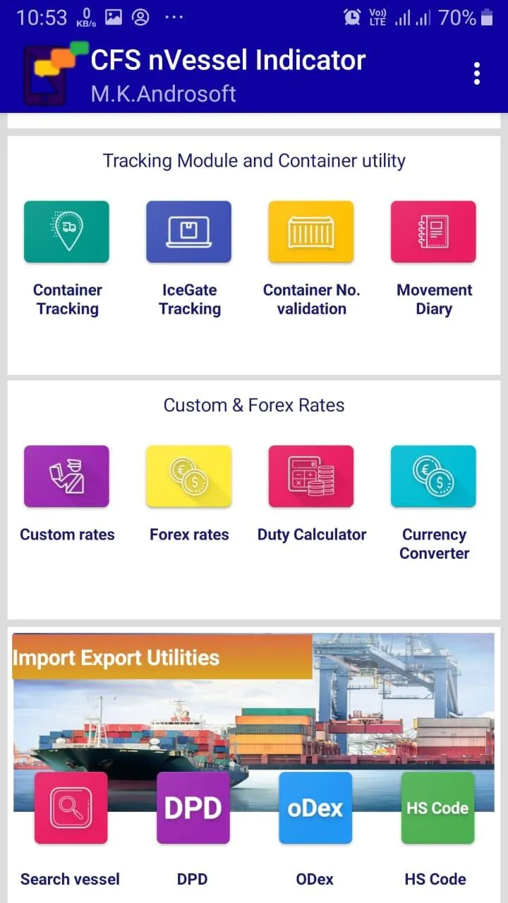 CFS nVessel Indicator | Indus Appstore | Screenshot