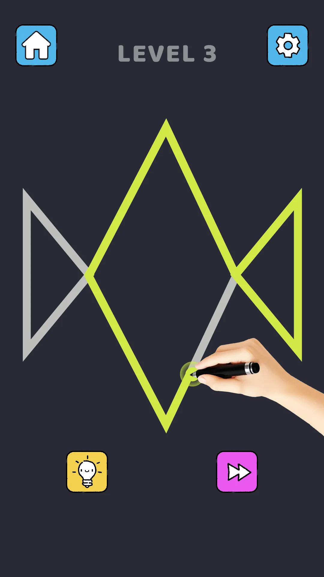 Single Line Puzzle Drawing | Indus Appstore | Screenshot
