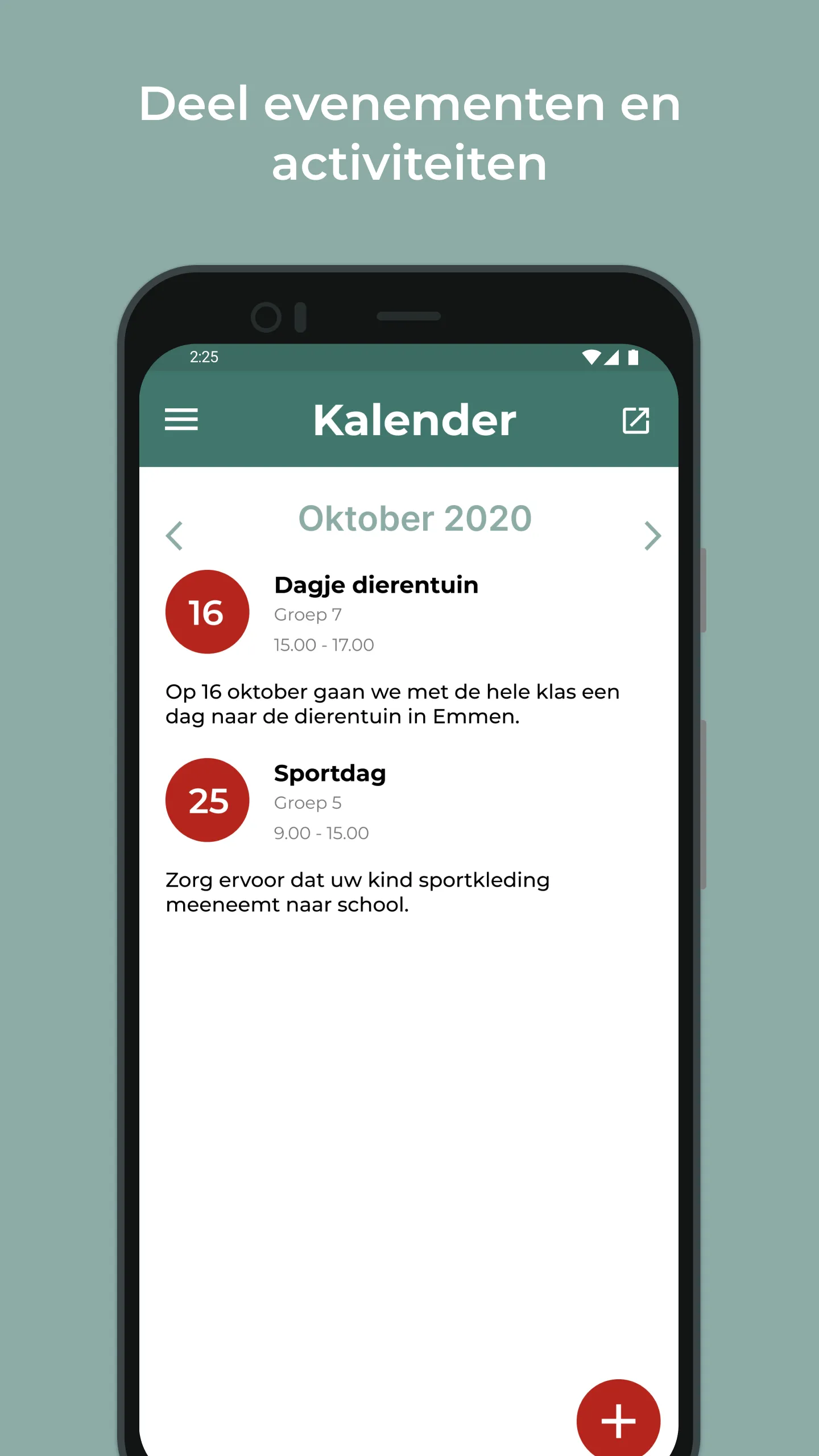 Klasbord Ouderapp | Indus Appstore | Screenshot