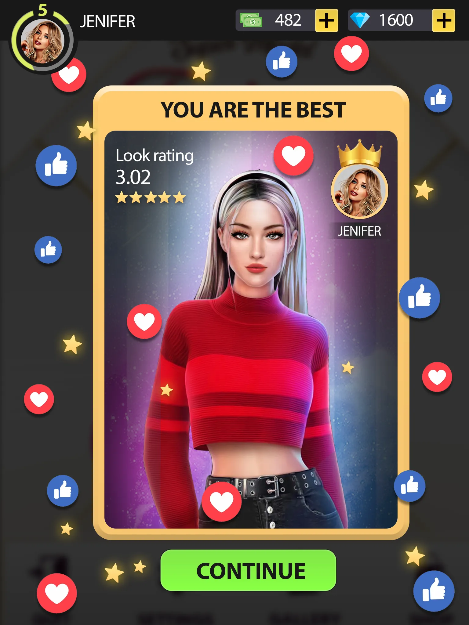 Fashion Show Dress Up & Makeup | Indus Appstore | Screenshot