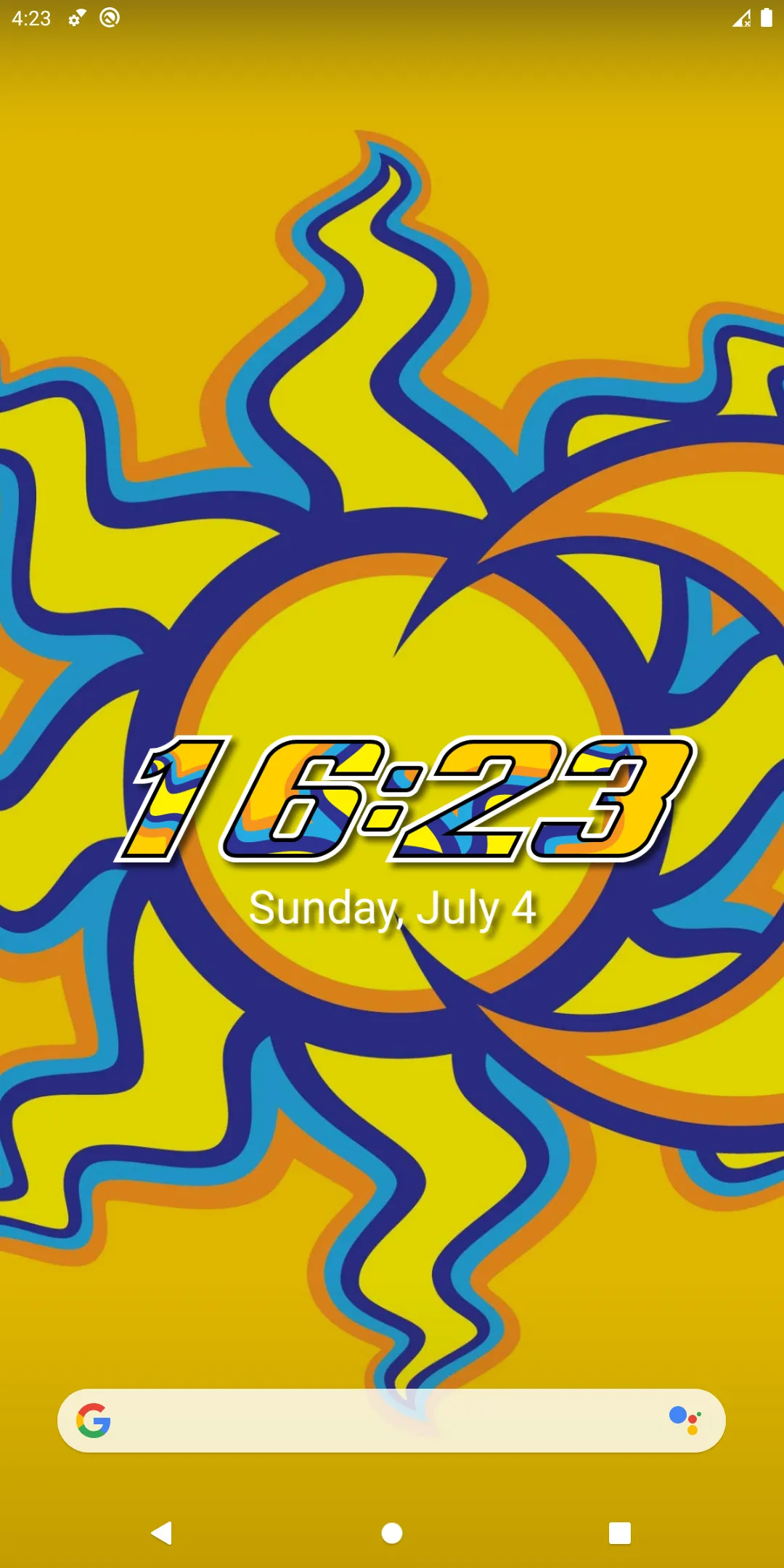 VR46 Clock & Live Wallpapers | Indus Appstore | Screenshot