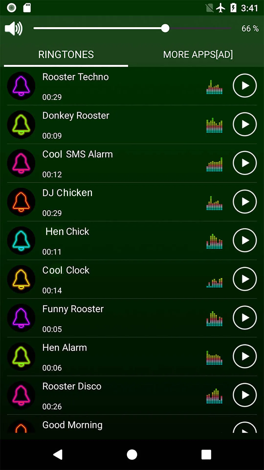 Funny Alarm Clock Ringtones | Indus Appstore | Screenshot