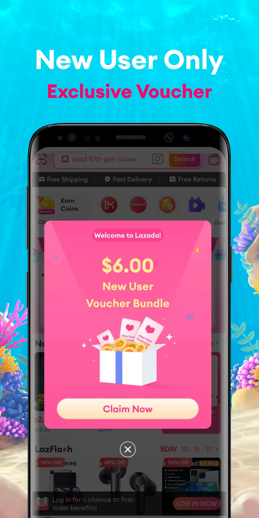 Lazada 7.7 | Lucky Sulit Deals | Indus Appstore | Screenshot