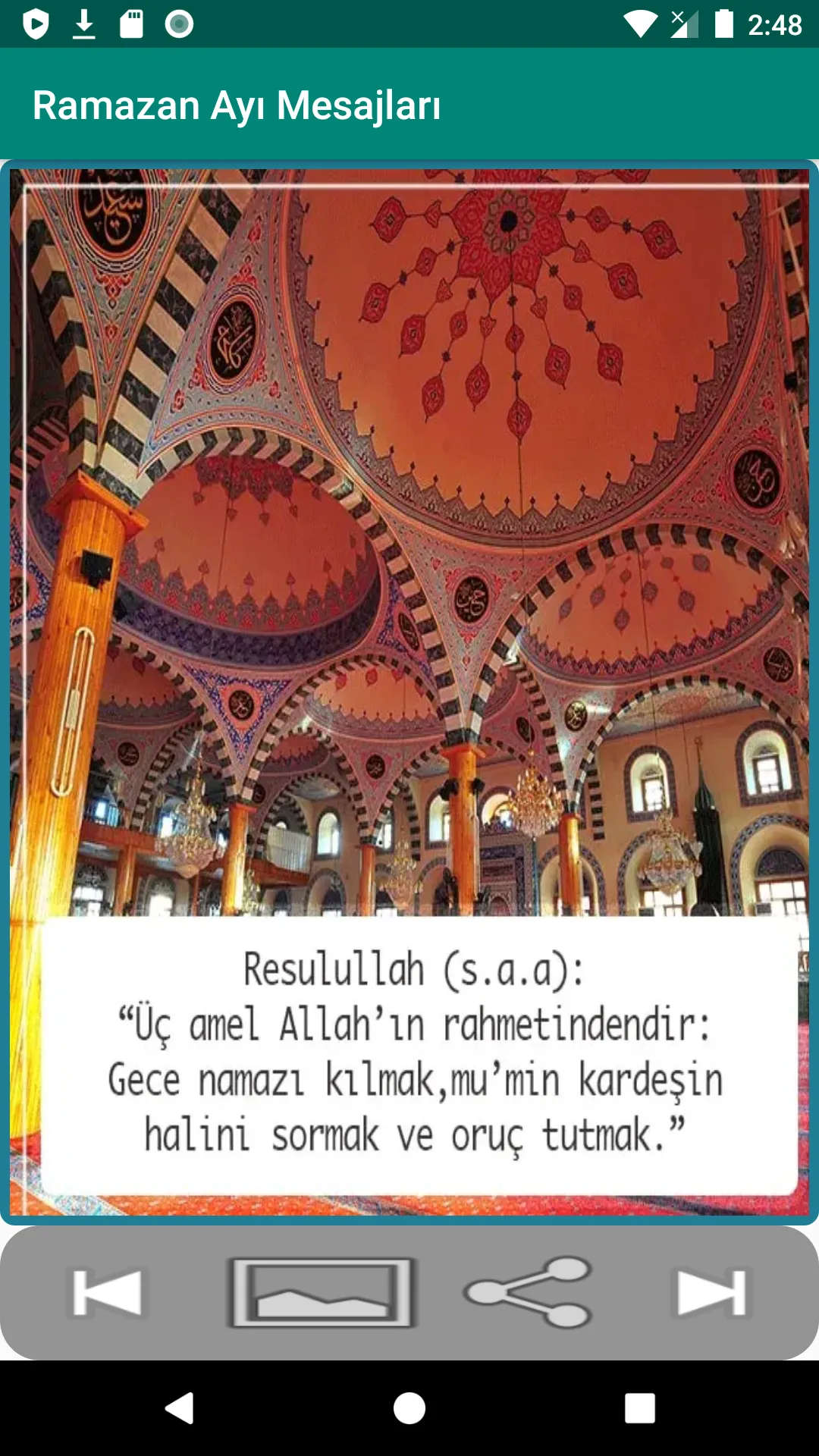 Ramazan Ayı Mesajları 2024 | Indus Appstore | Screenshot