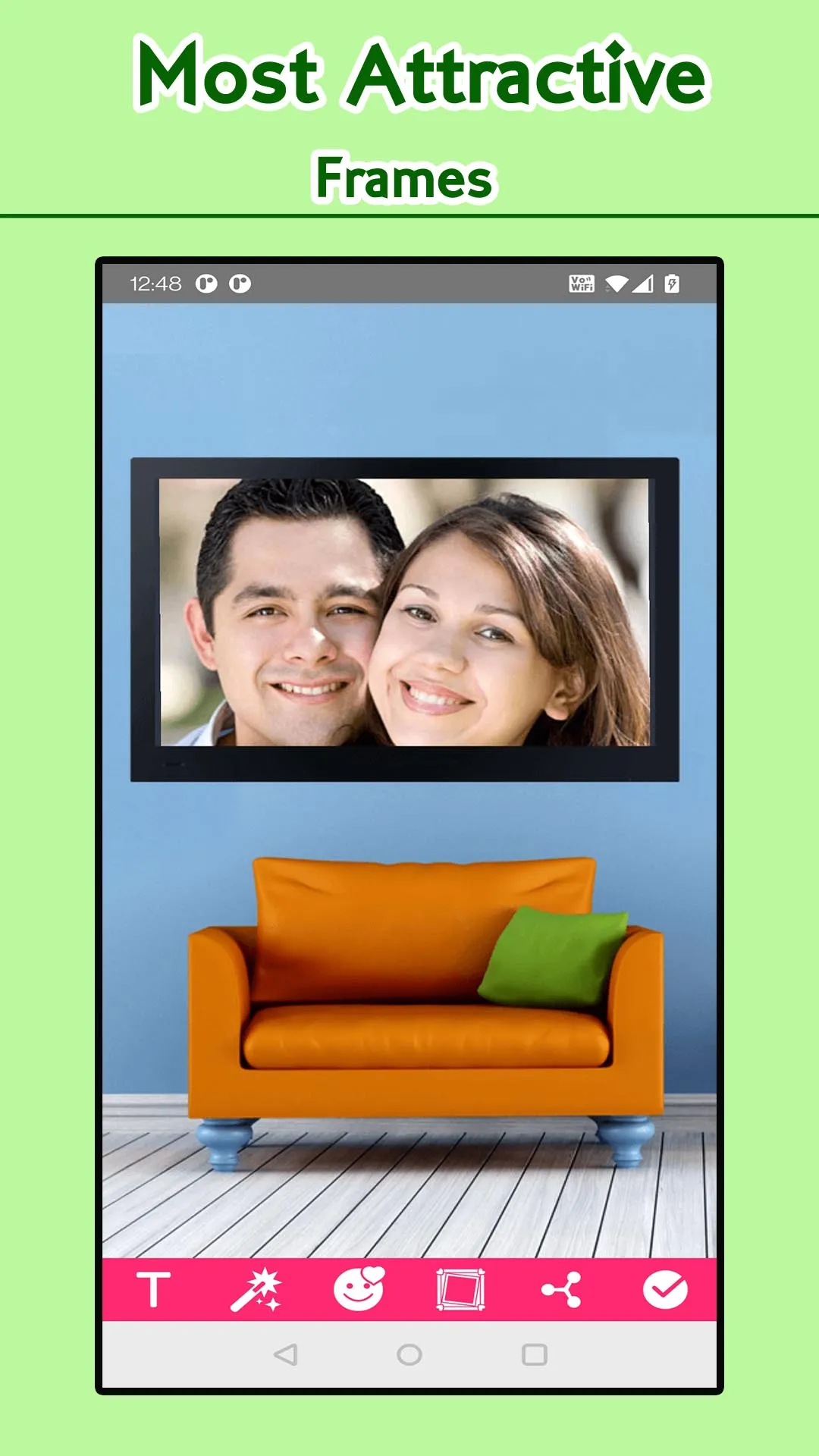 Smart TV Photo Frames : LED TV | Indus Appstore | Screenshot