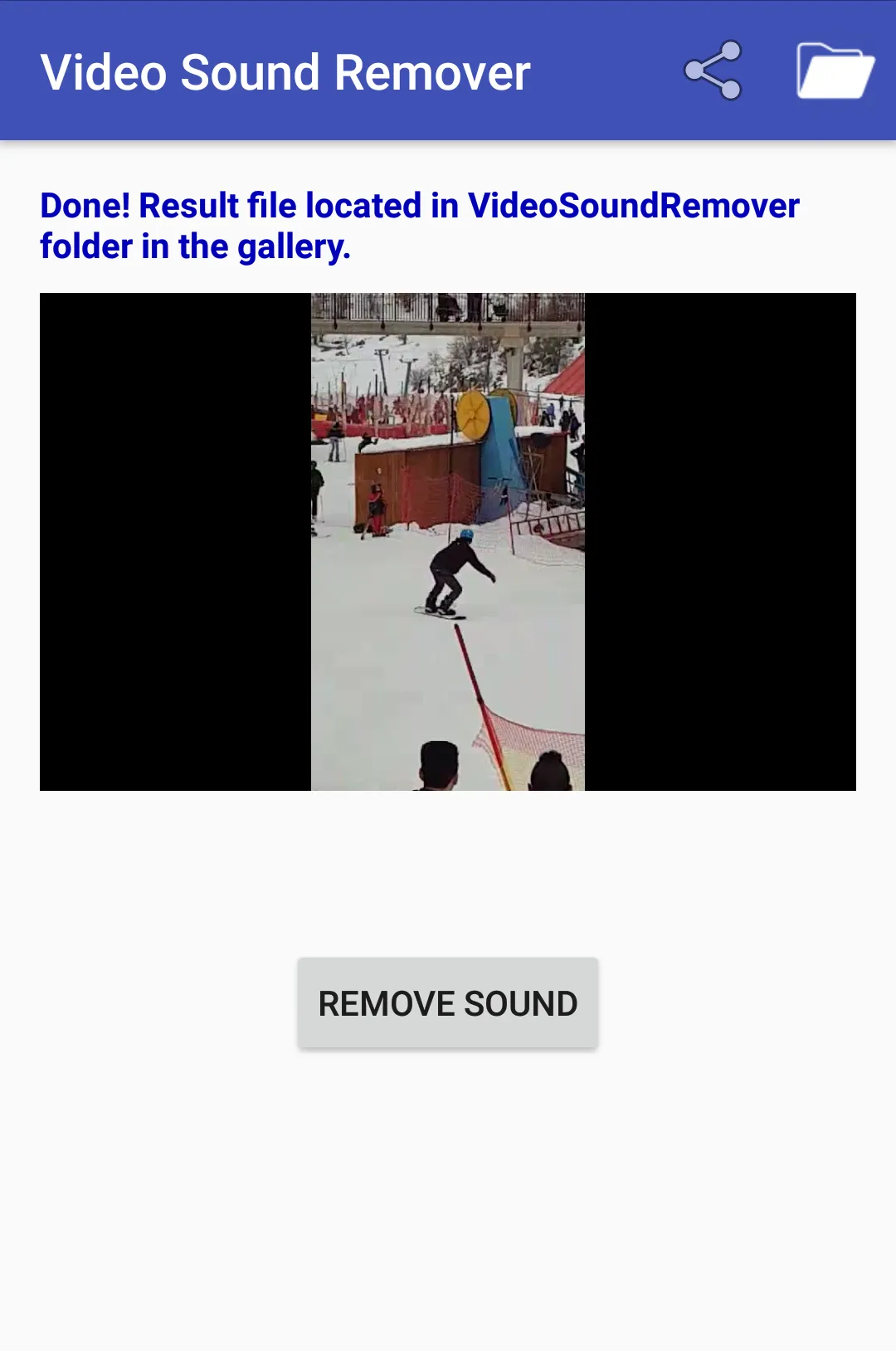 Video Sound Remover | Indus Appstore | Screenshot