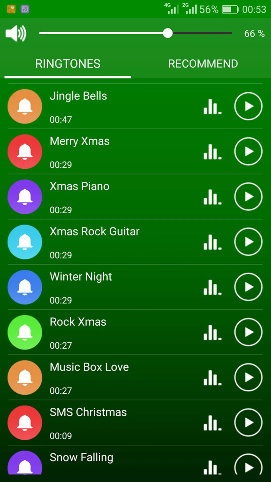 Christmas Ringtones Wallpapers | Indus Appstore | Screenshot