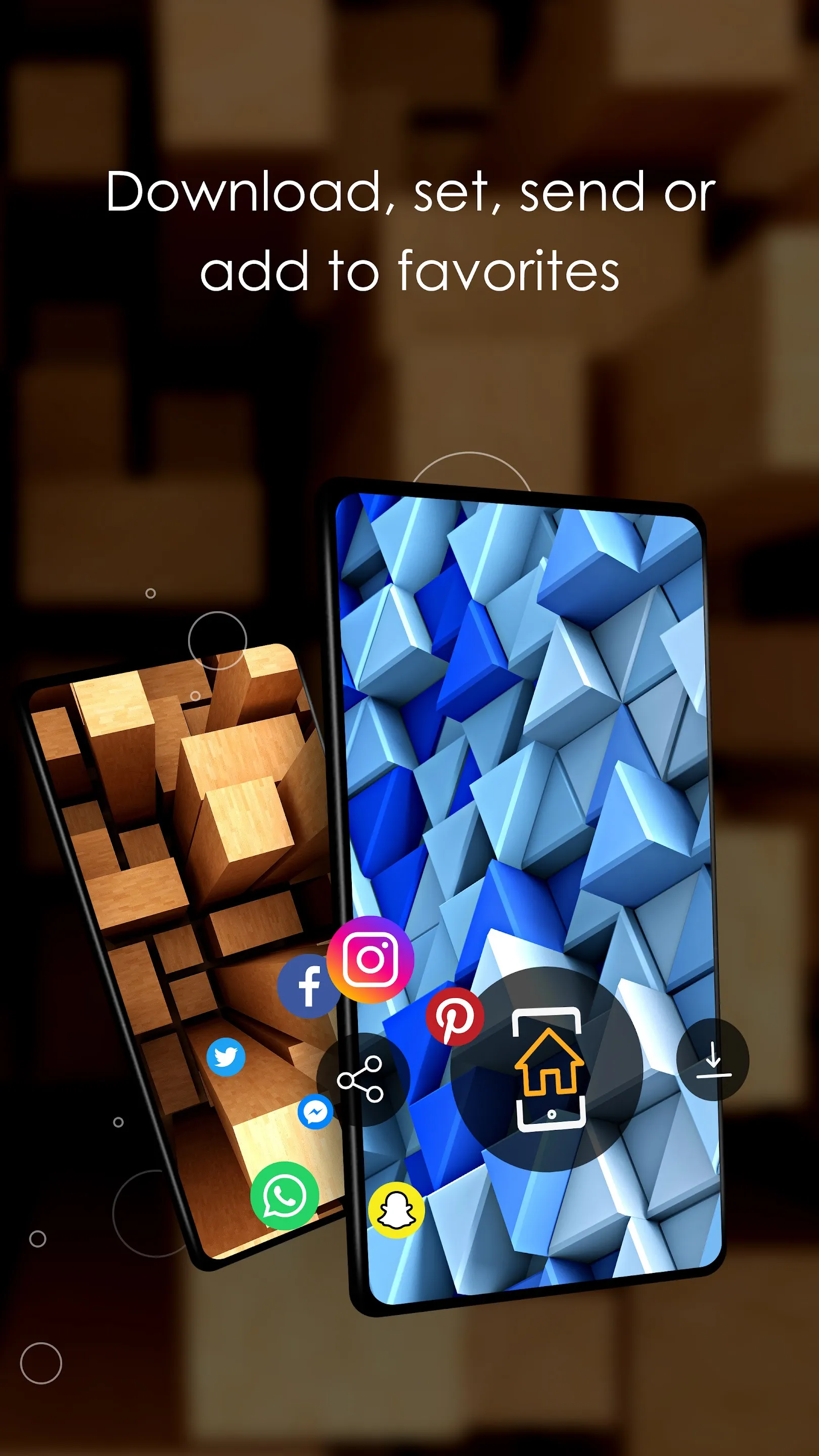 Beautiful Wallpapers in 3D | Indus Appstore | Screenshot