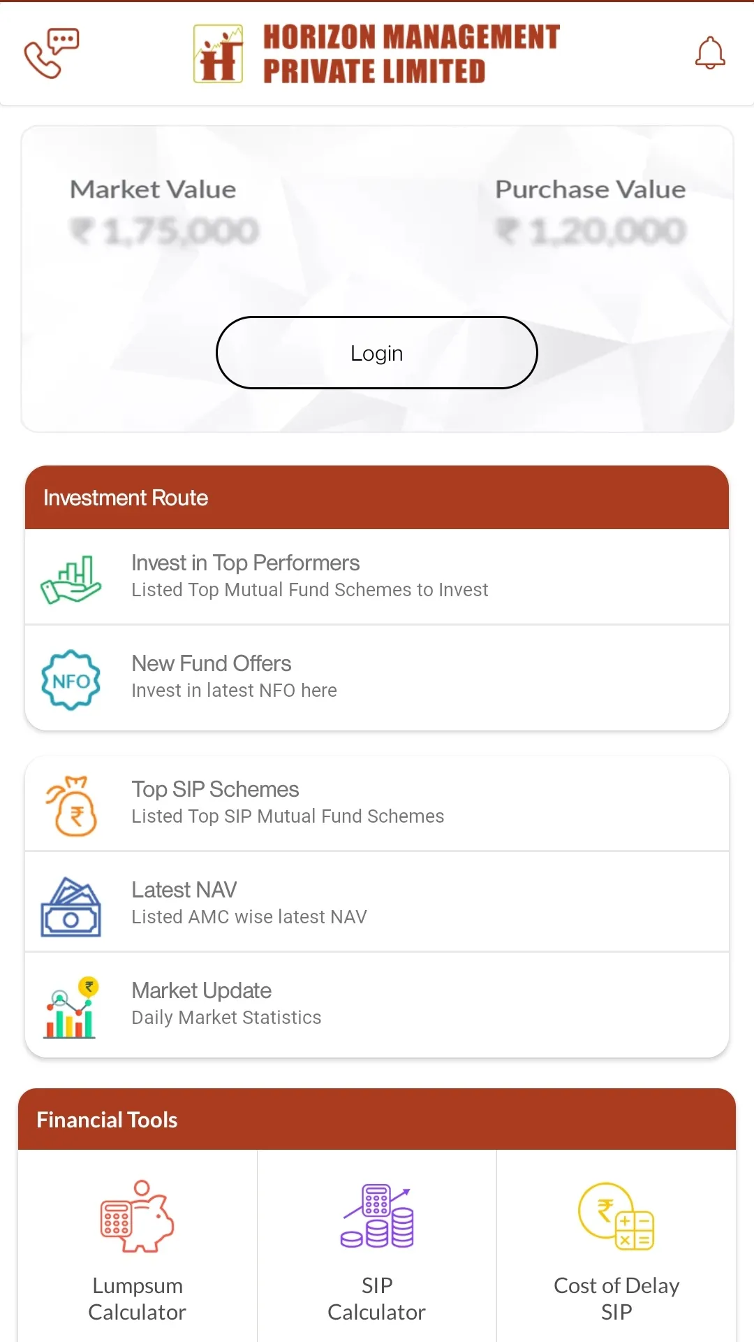 Horizon Mutual Fund | Indus Appstore | Screenshot