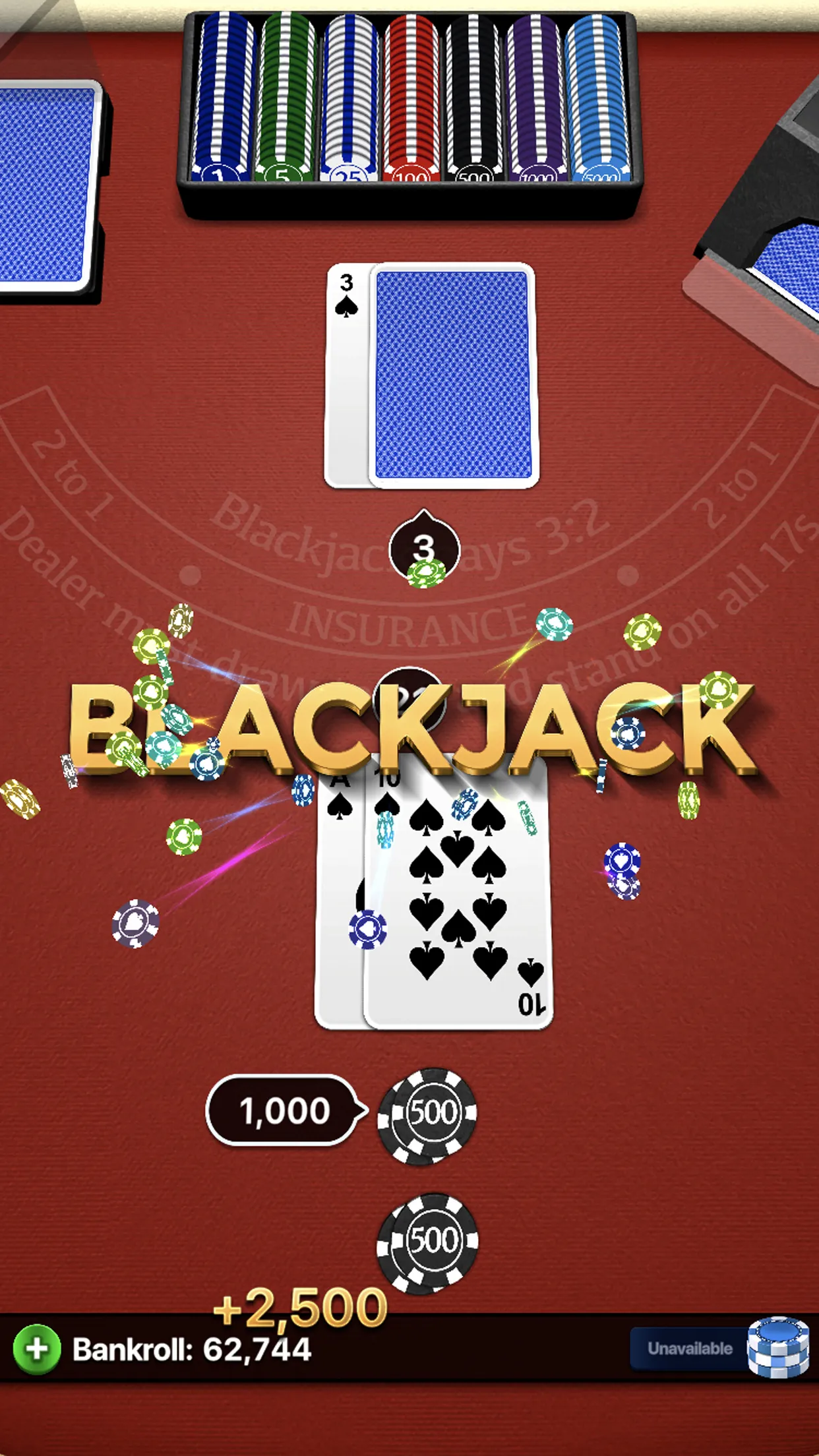 Blackjack 21 | Indus Appstore | Screenshot