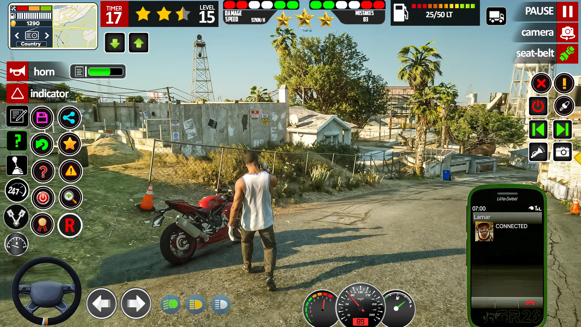 Openworld Gangster Driving Sim | Indus Appstore | Screenshot