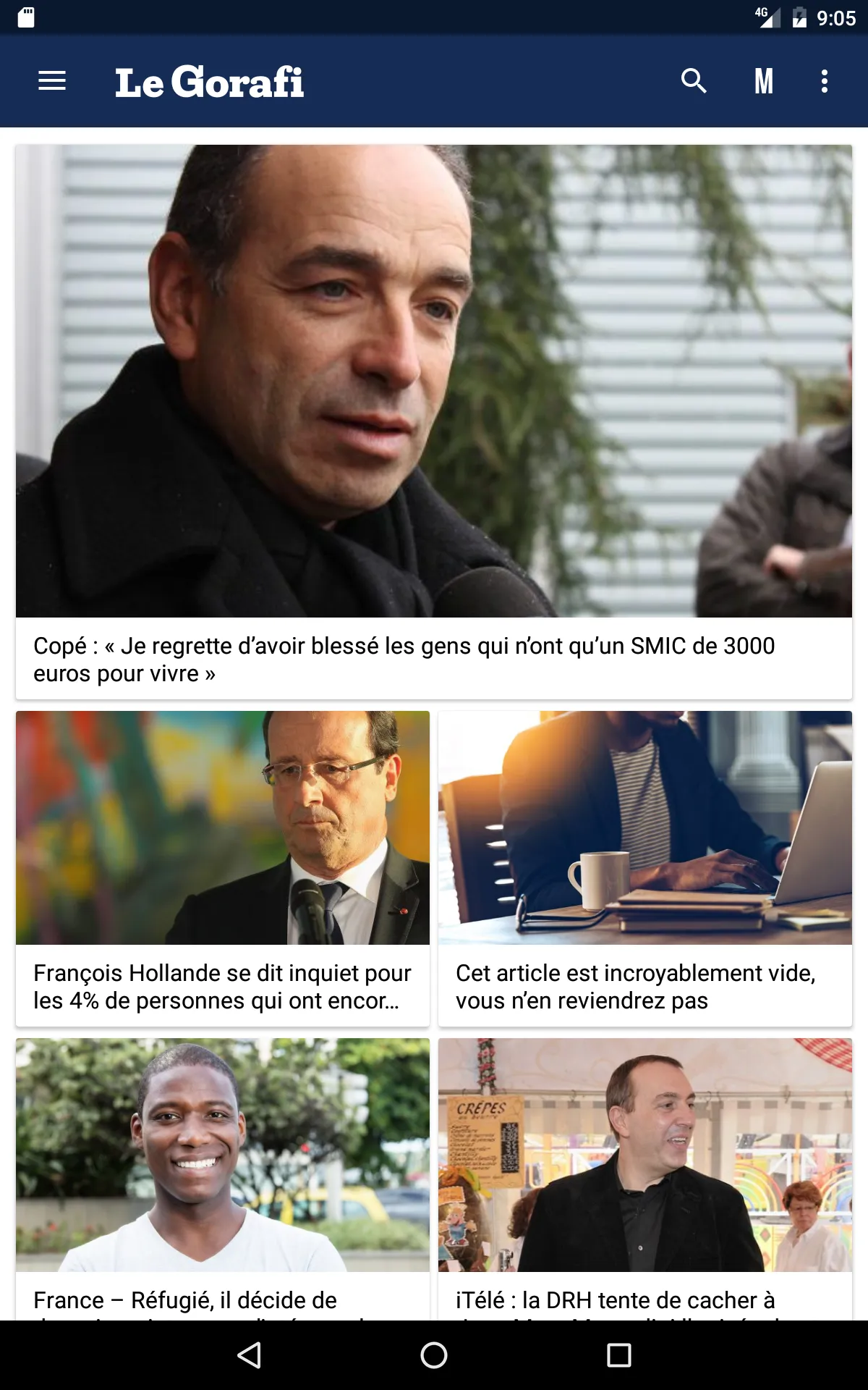 Le Gorafi - Actualités | Indus Appstore | Screenshot