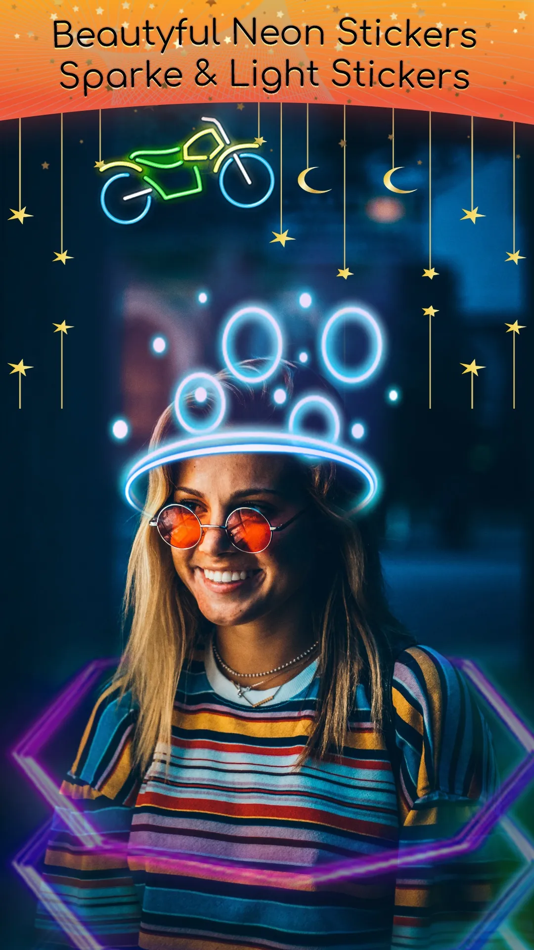 Light Crown Neon Photo Editor | Indus Appstore | Screenshot