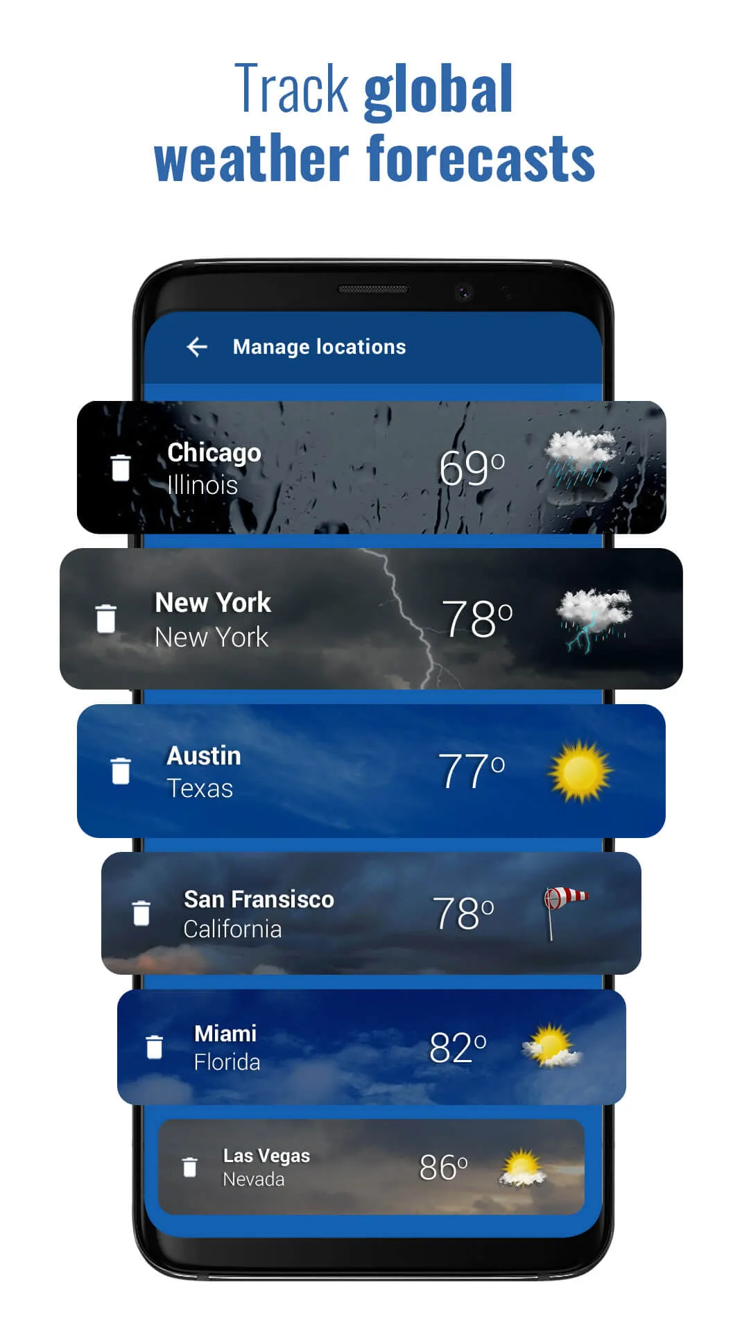 Sense Flip Clock & Weather | Indus Appstore | Screenshot