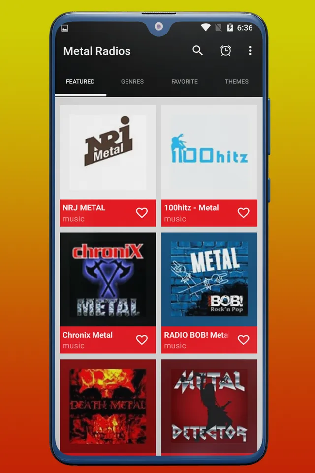 Metal Radio Fm Stations | Indus Appstore | Screenshot