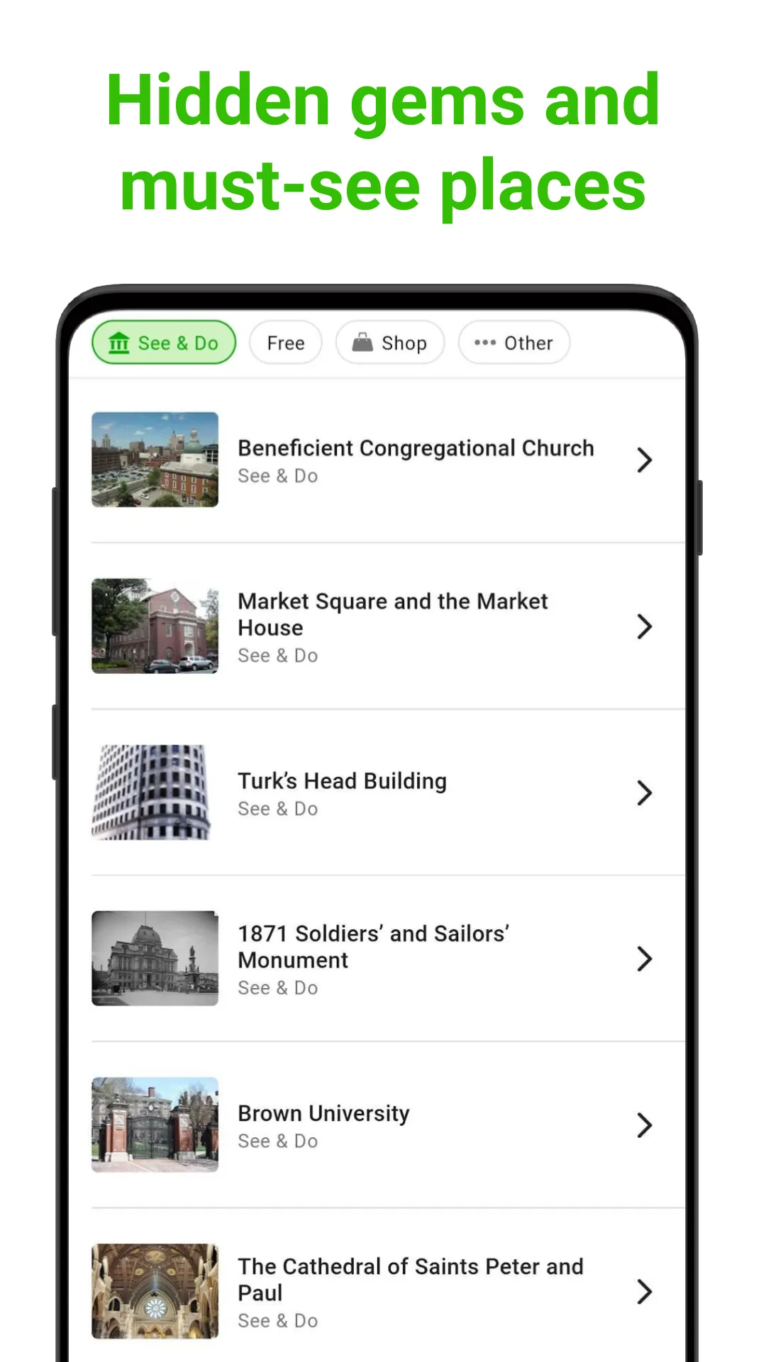 Providence SmartGuide | Indus Appstore | Screenshot