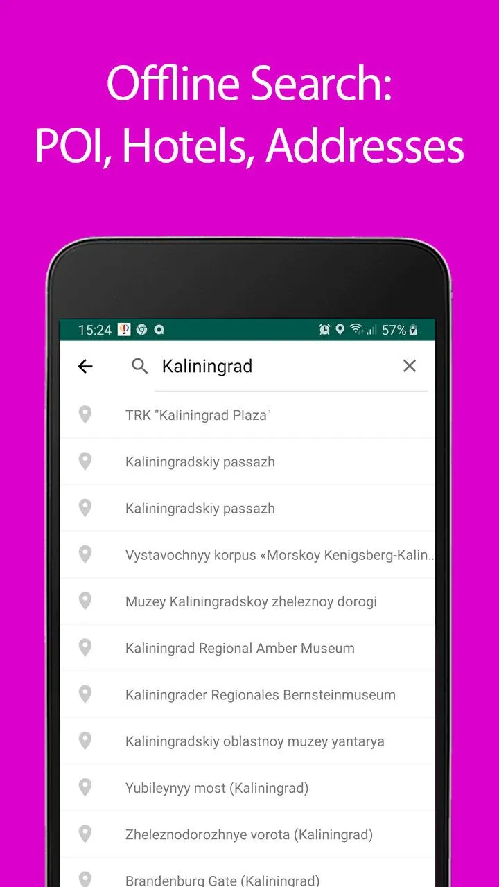 Kaliningrad Offline Map and Tr | Indus Appstore | Screenshot