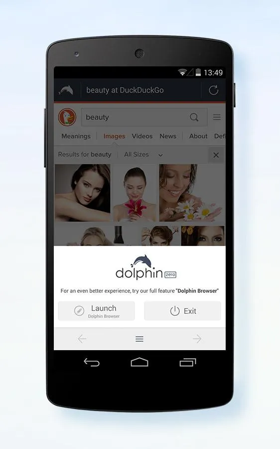 Dolphin Zero Incognito Browser | Indus Appstore | Screenshot