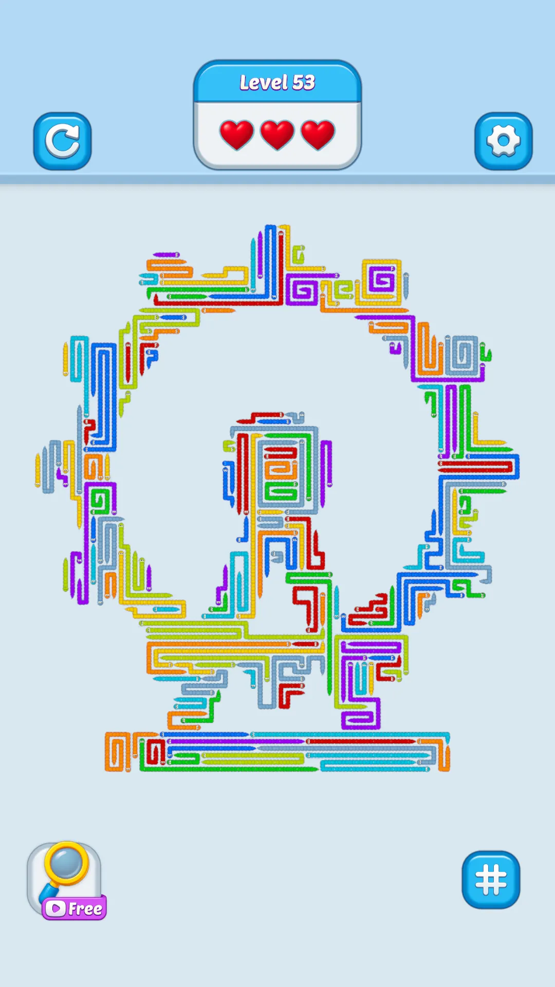 Wiggle Escape: Snake Puzzle | Indus Appstore | Screenshot