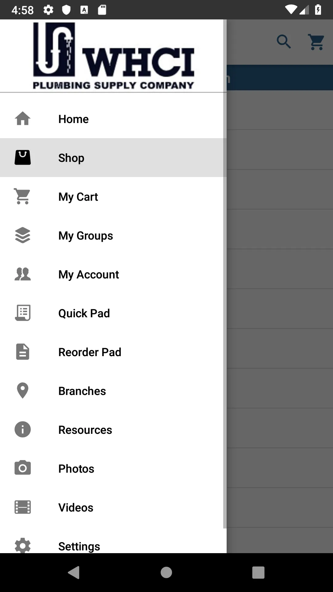 WHCI Supply OE Touch | Indus Appstore | Screenshot