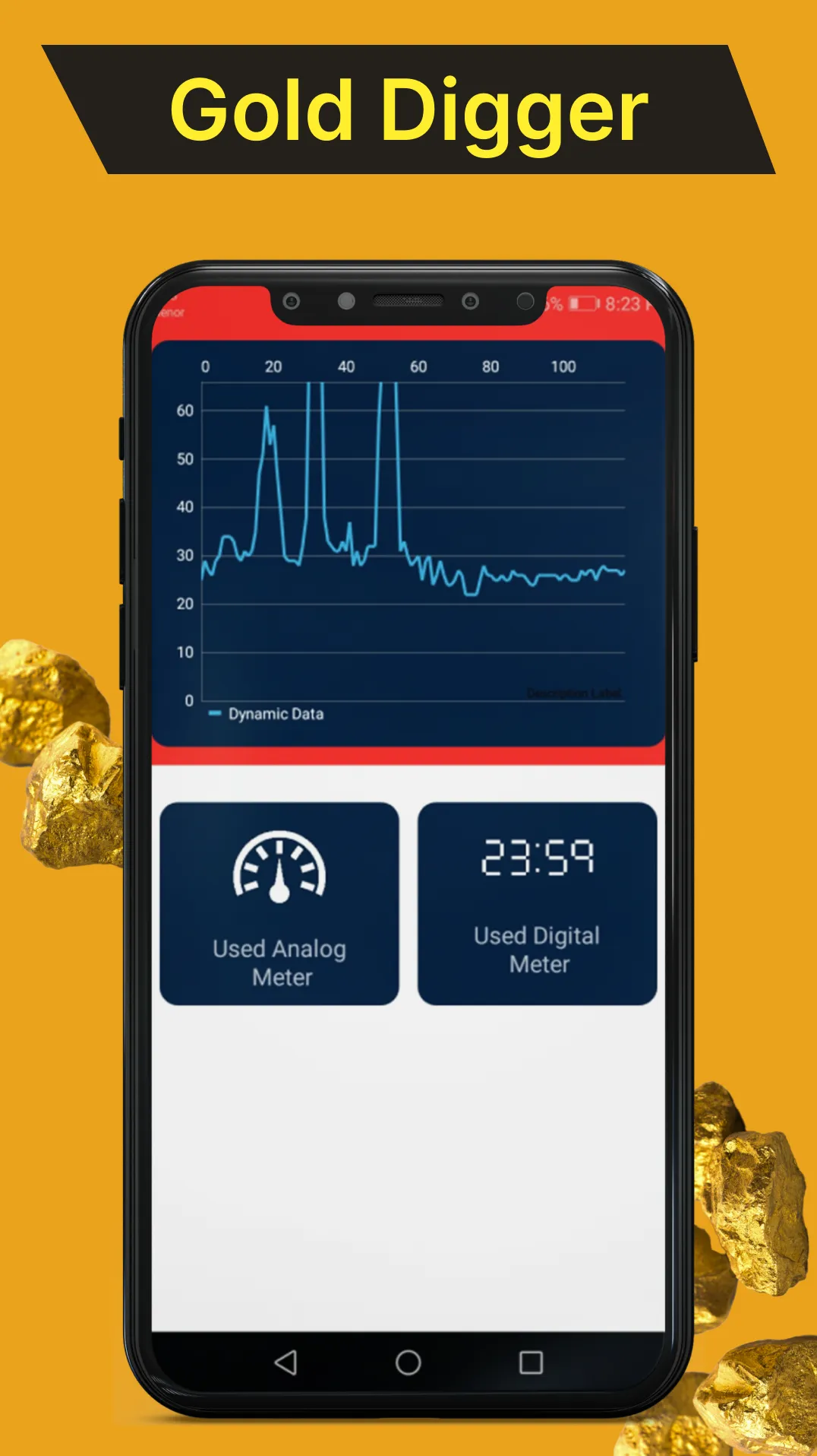 Gold Detector App with Sound | Indus Appstore | Screenshot