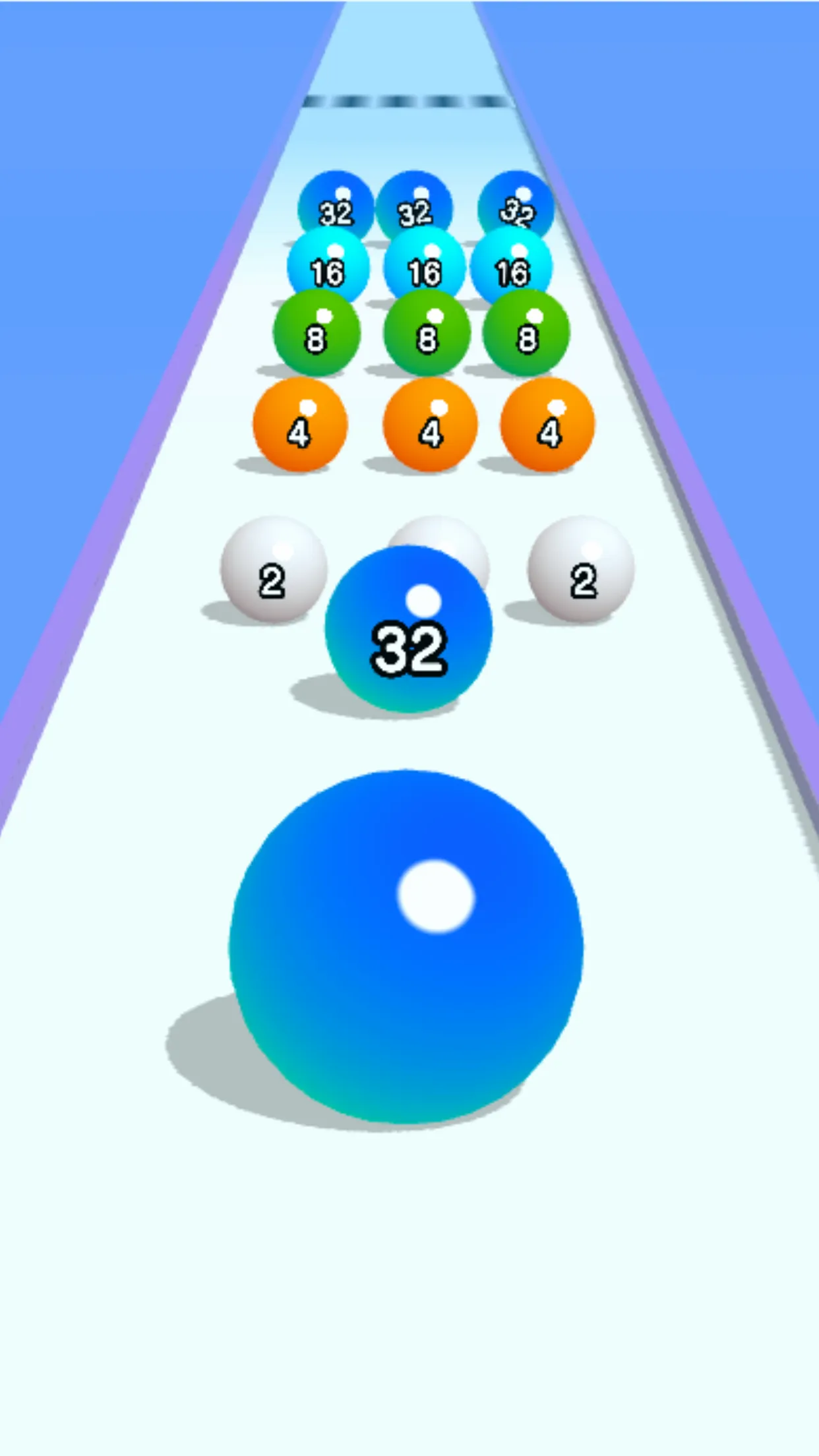 Ball Run 2048: merge number | Indus Appstore | Screenshot