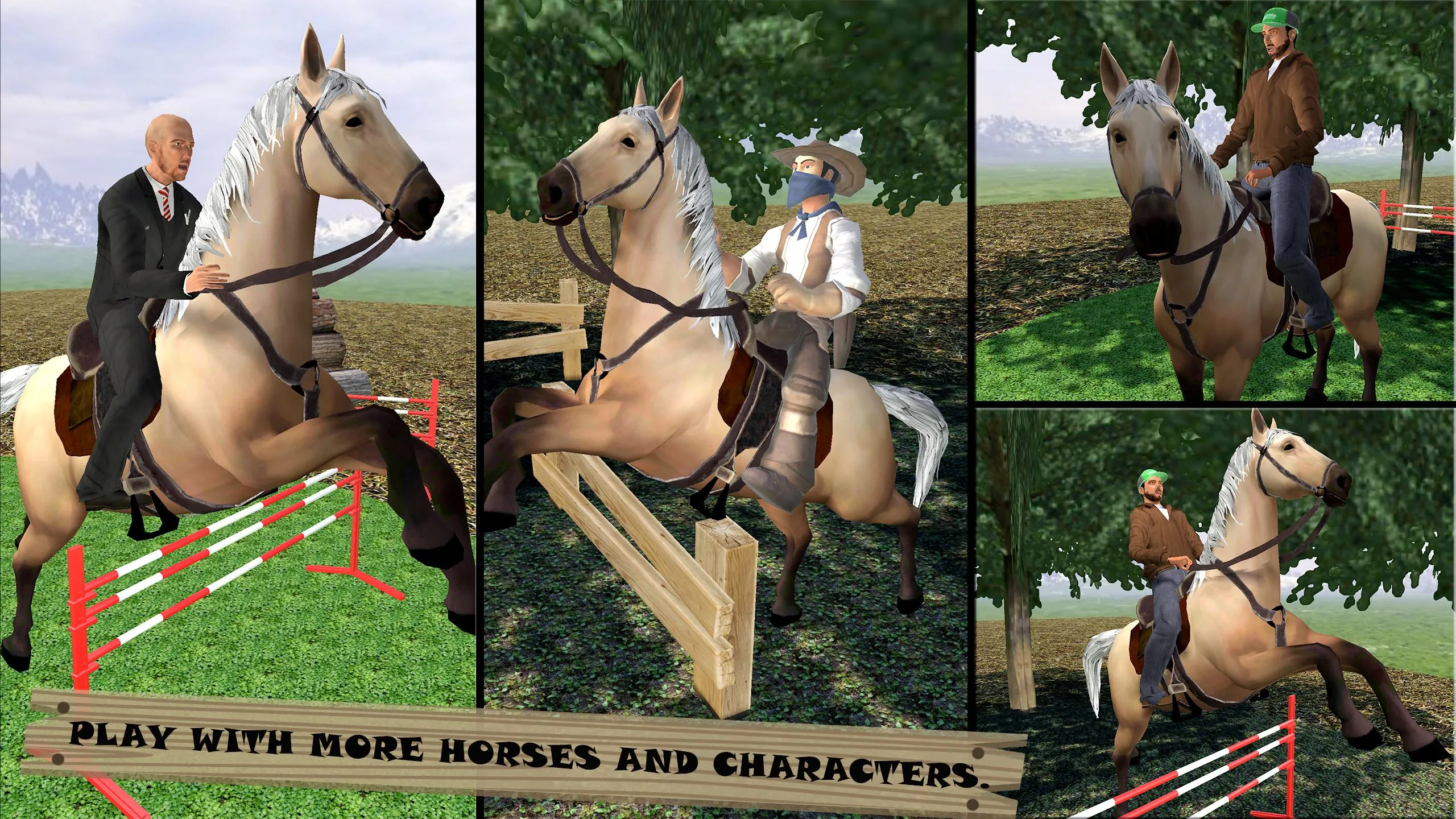 Horse Riding Stunts : Fearless | Indus Appstore | Screenshot