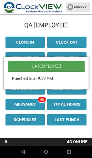 ClockVIEW Mobile | Indus Appstore | Screenshot