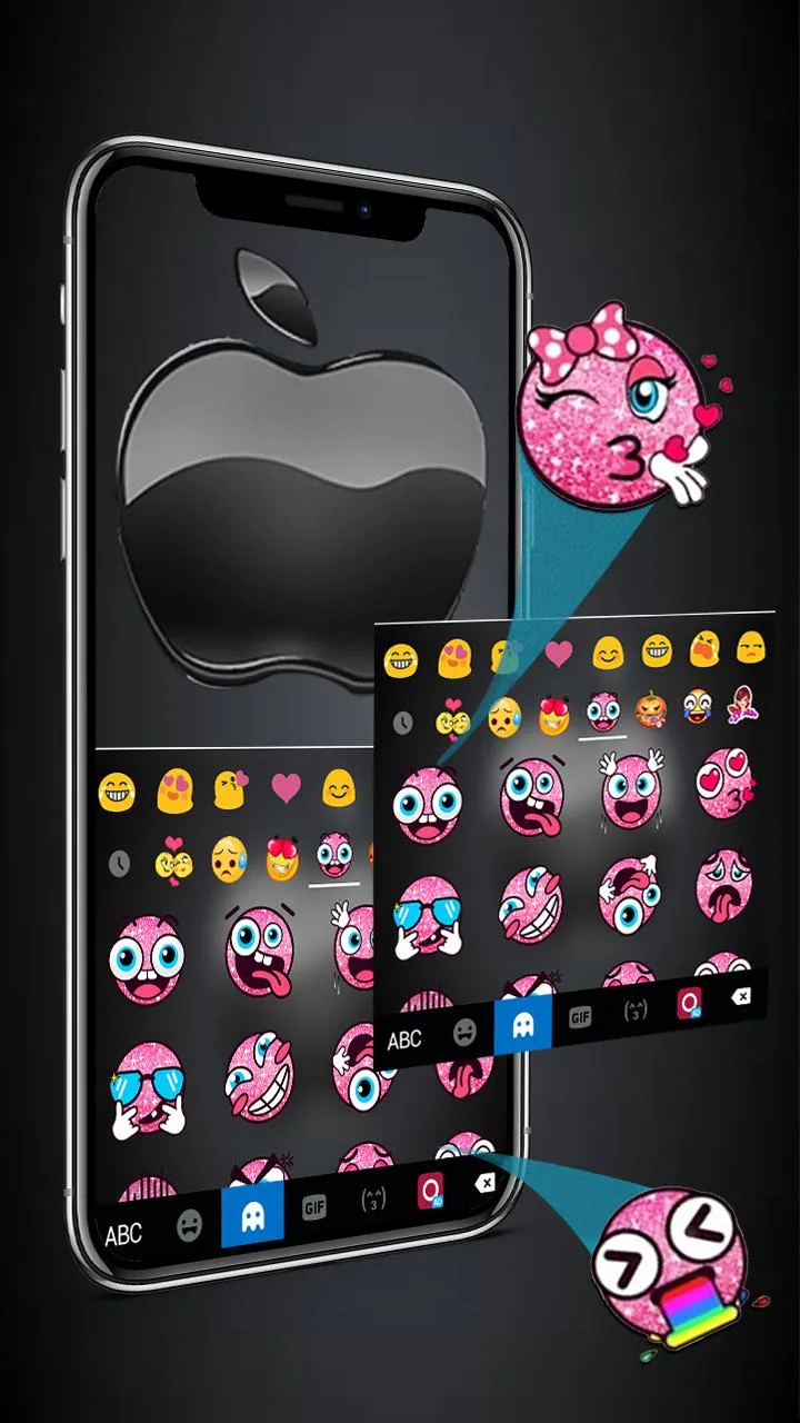 Jet Black Phone10 Theme | Indus Appstore | Screenshot