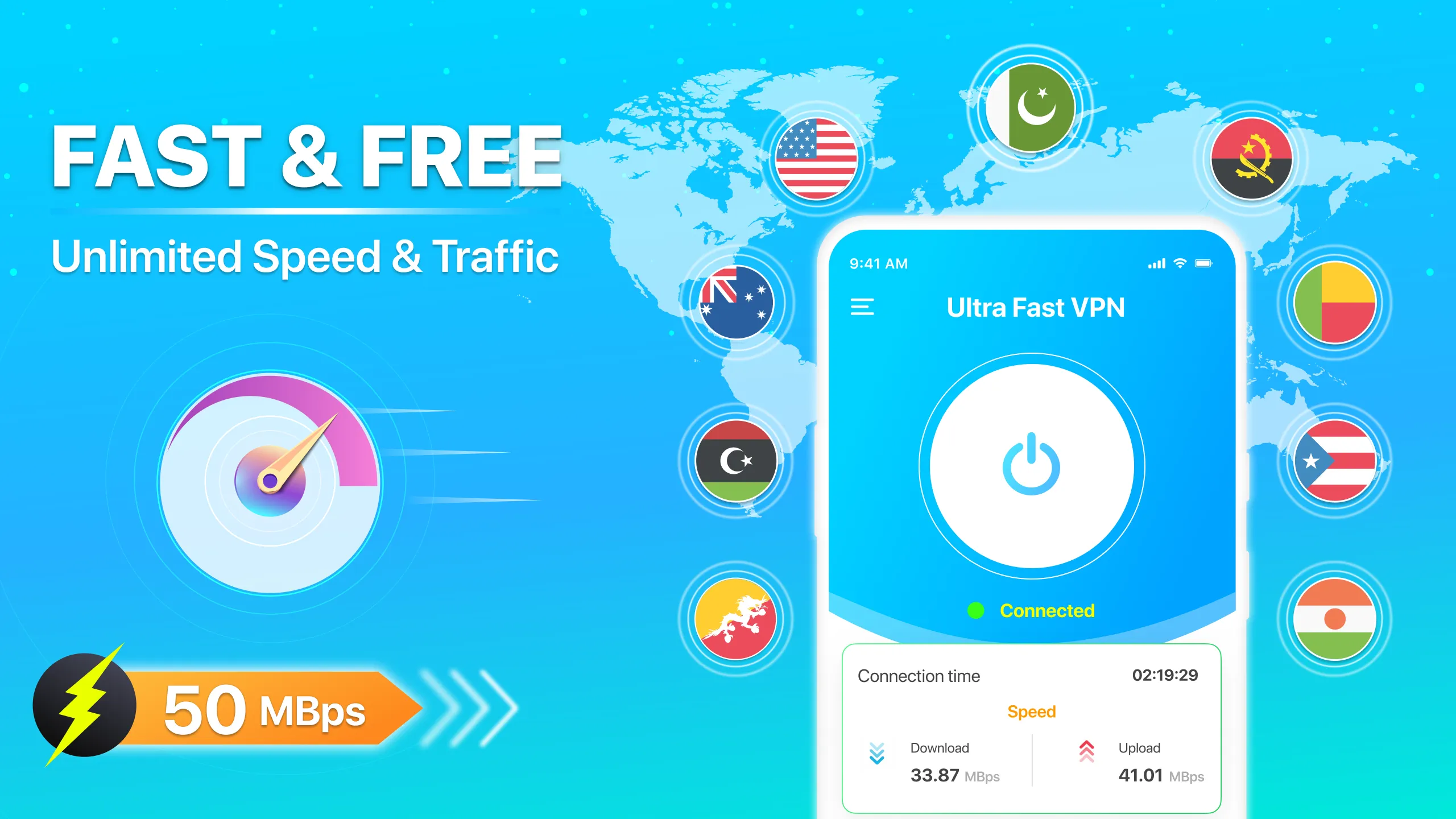 Fast VPN Ultra Fast Proxy VPN | Indus Appstore | Screenshot