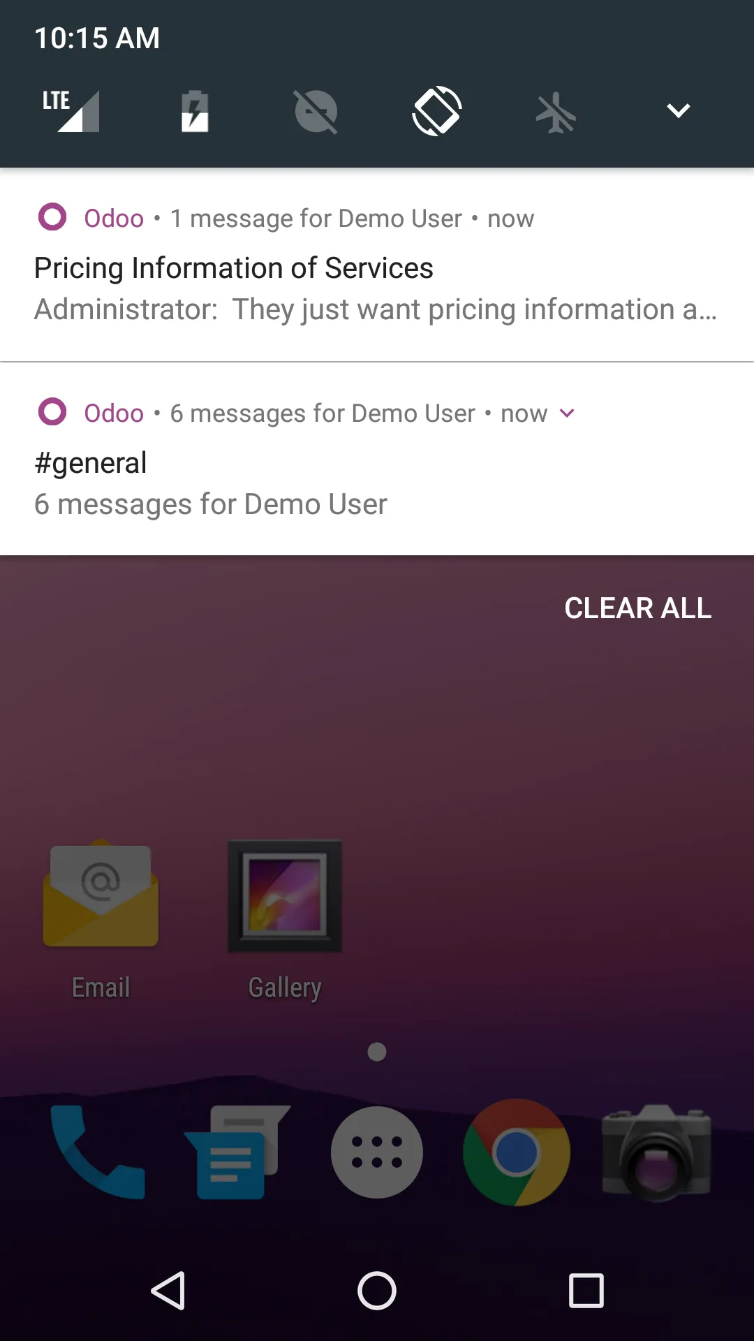 Odoo | Indus Appstore | Screenshot