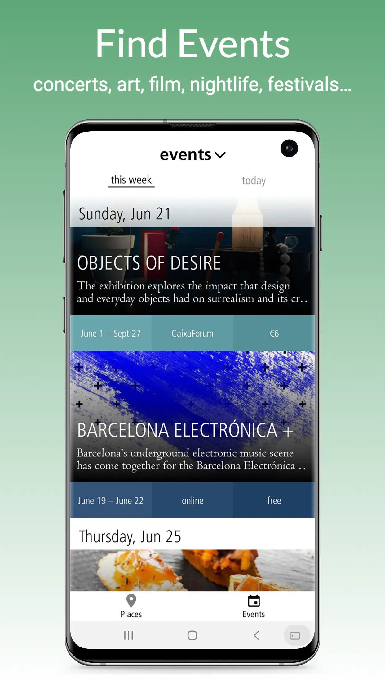 Miniguide Barcelona | Indus Appstore | Screenshot