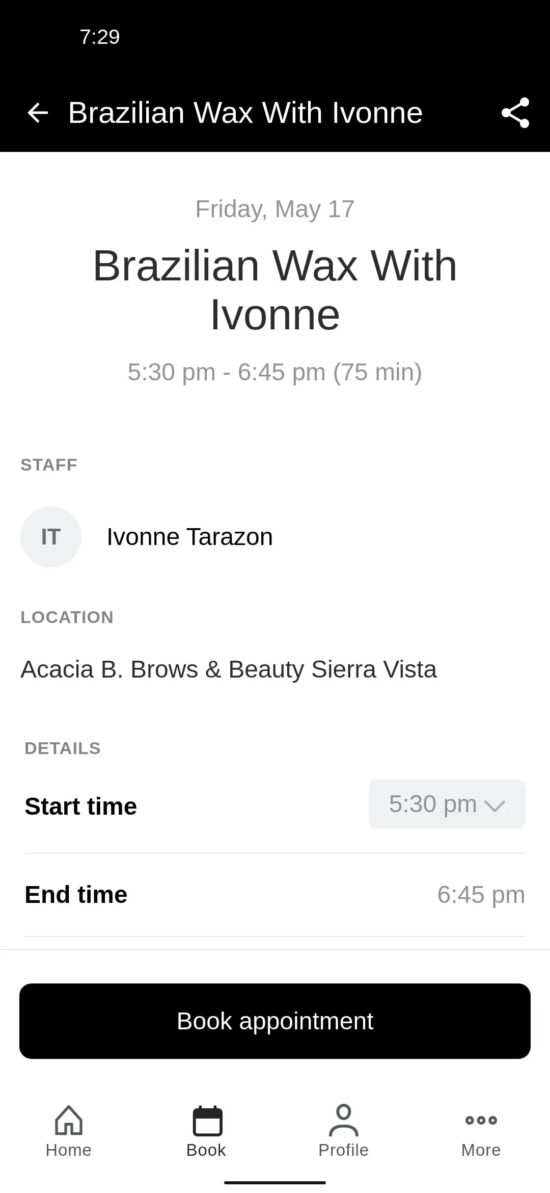 Acacia B. Brows and Beauty | Indus Appstore | Screenshot