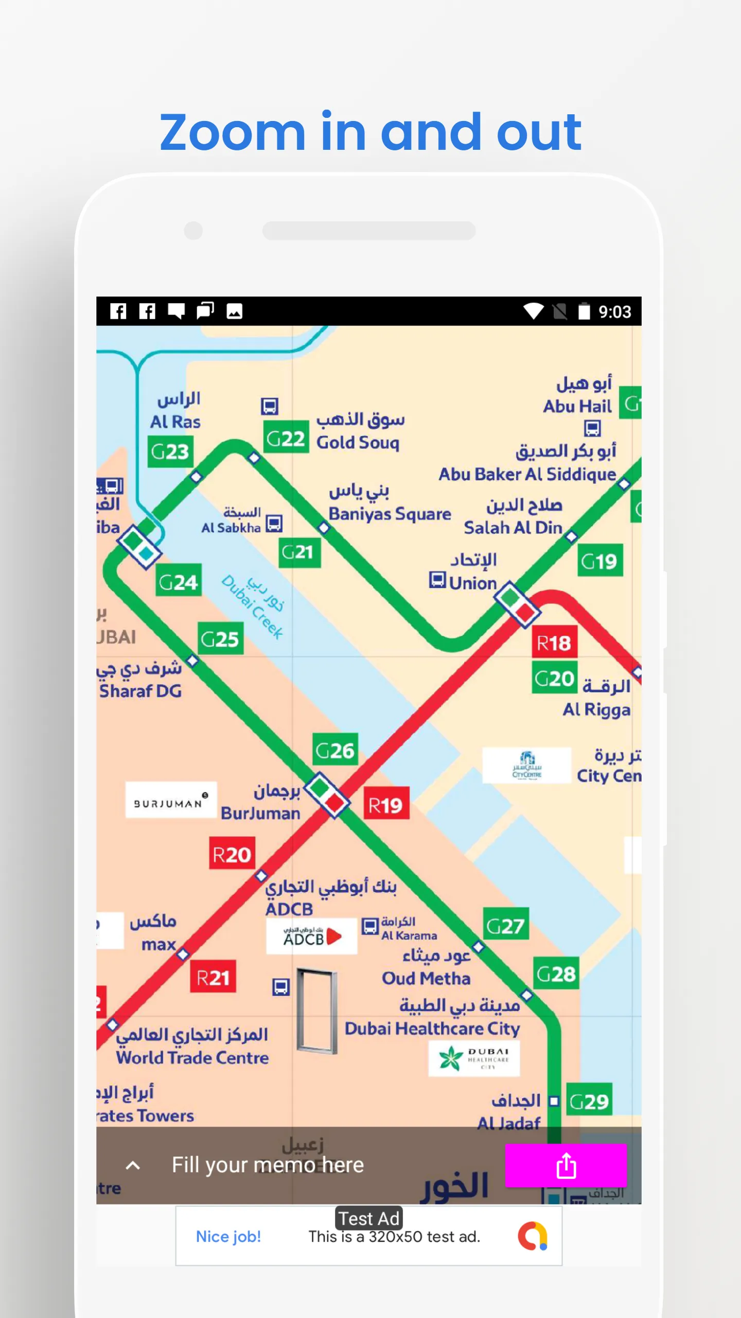 Dubai Metro Tram Bus Travel | Indus Appstore | Screenshot