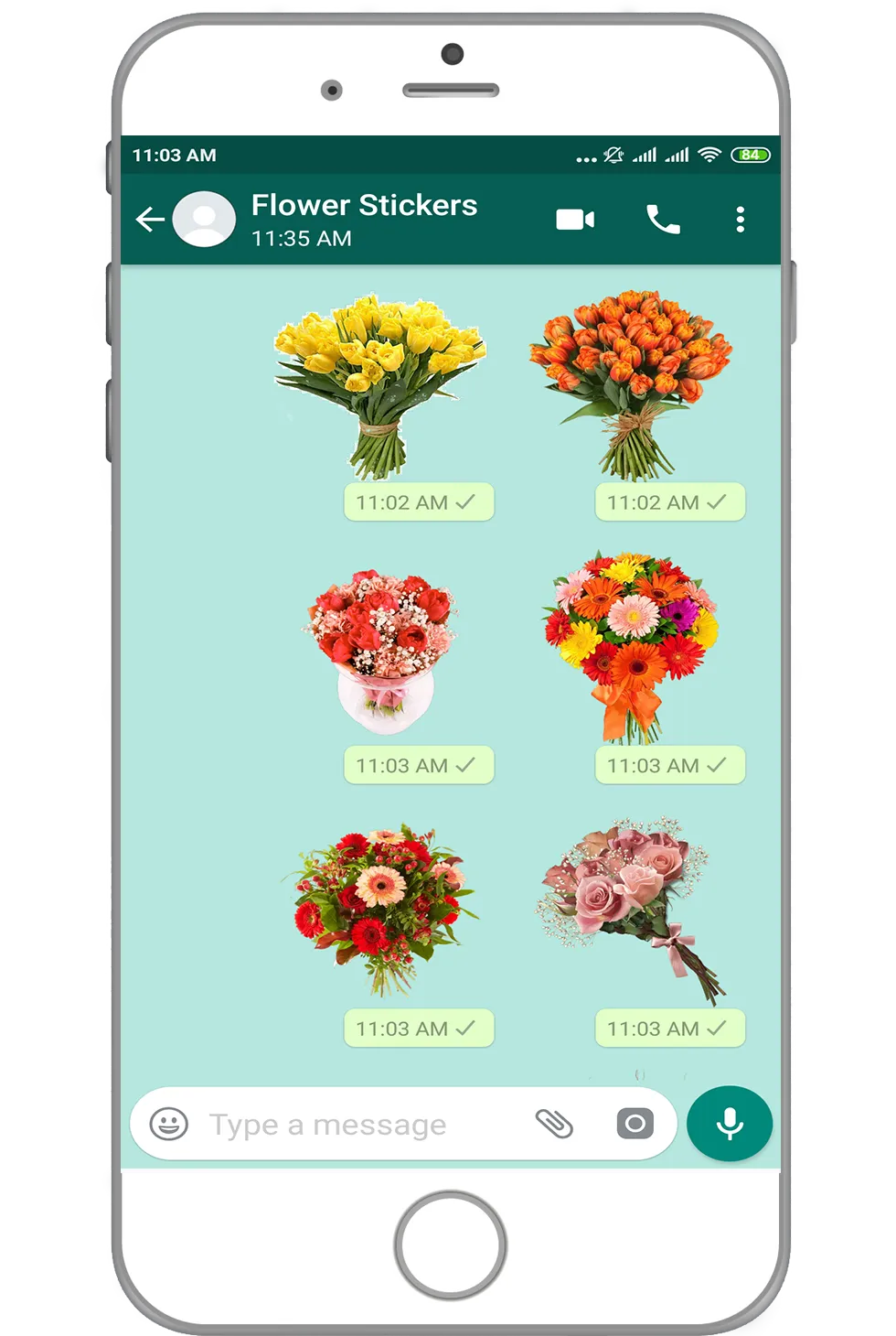 WAStickerApps - Flower Sticker | Indus Appstore | Screenshot