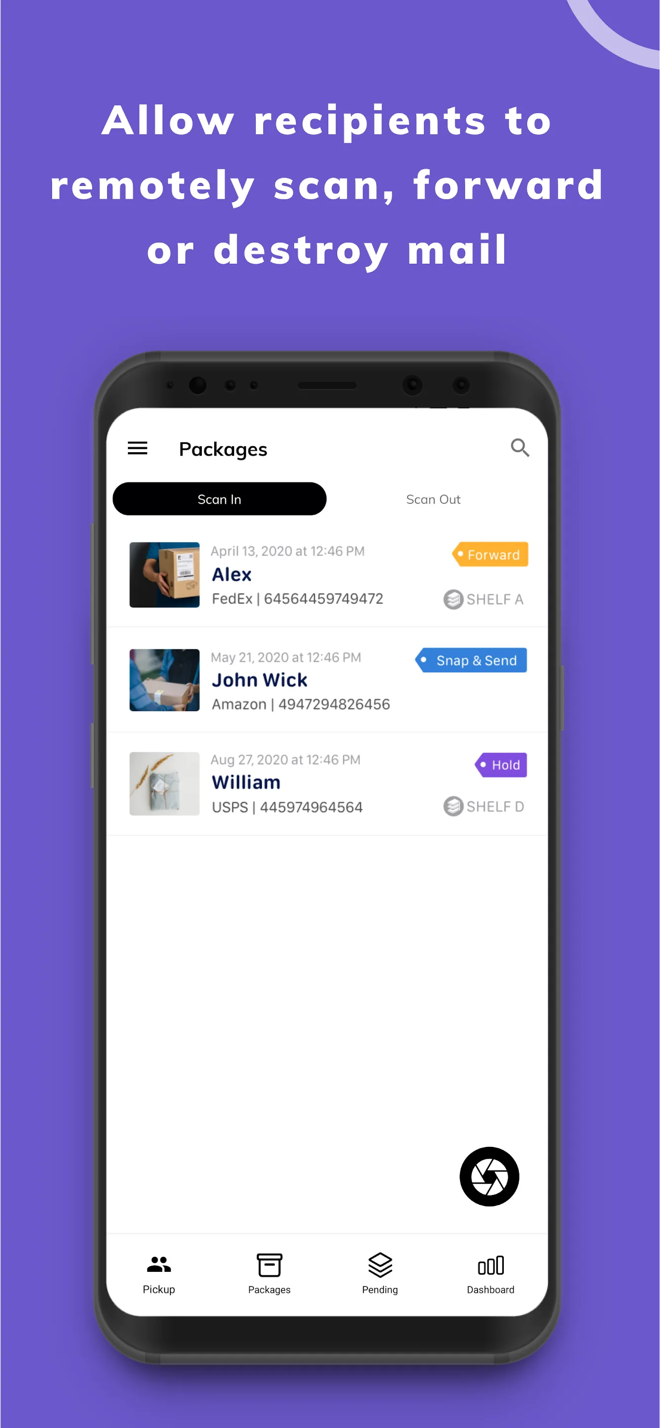 Mailroom by PackageX | Indus Appstore | Screenshot