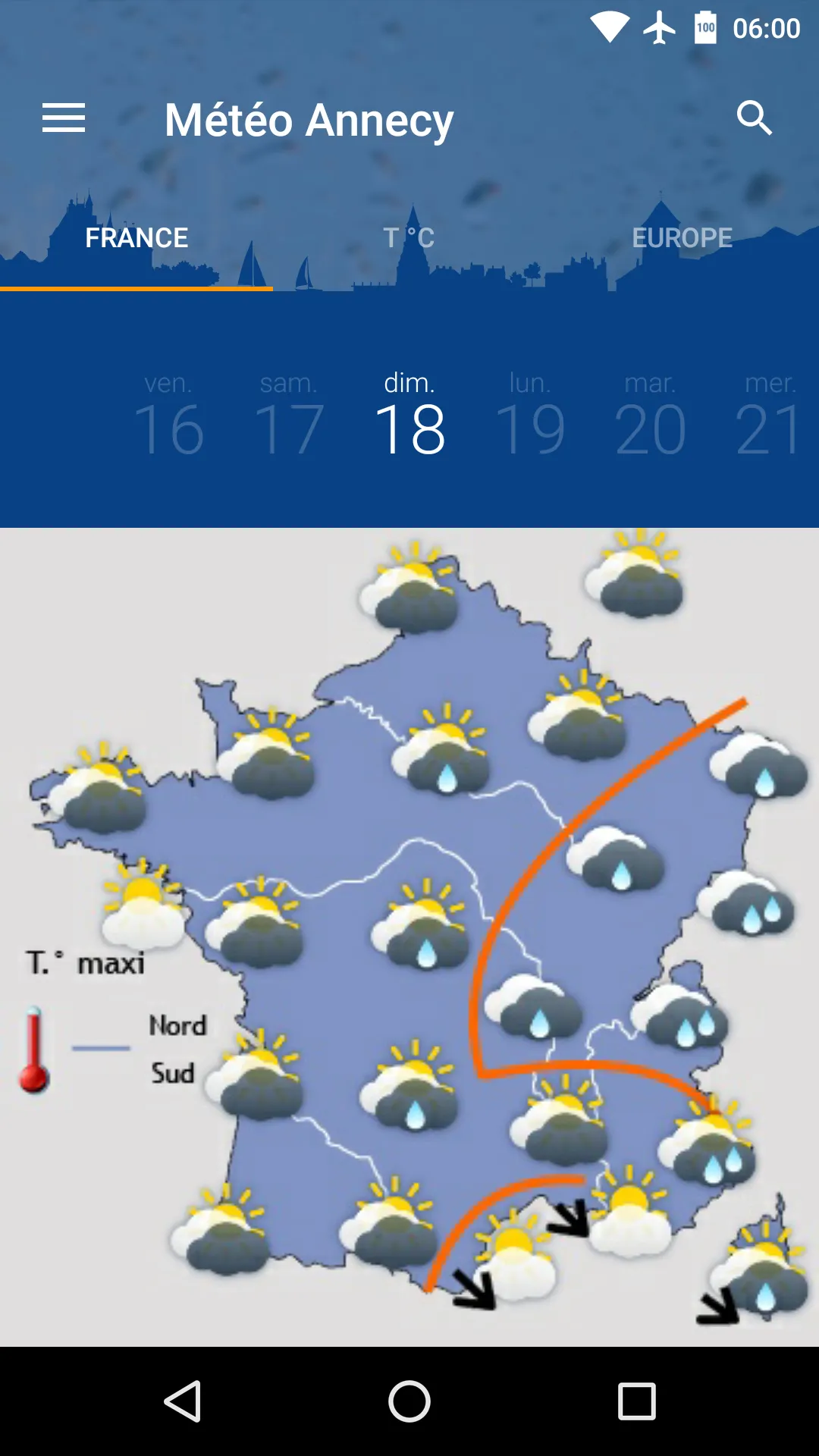 Météo Annecy | Indus Appstore | Screenshot