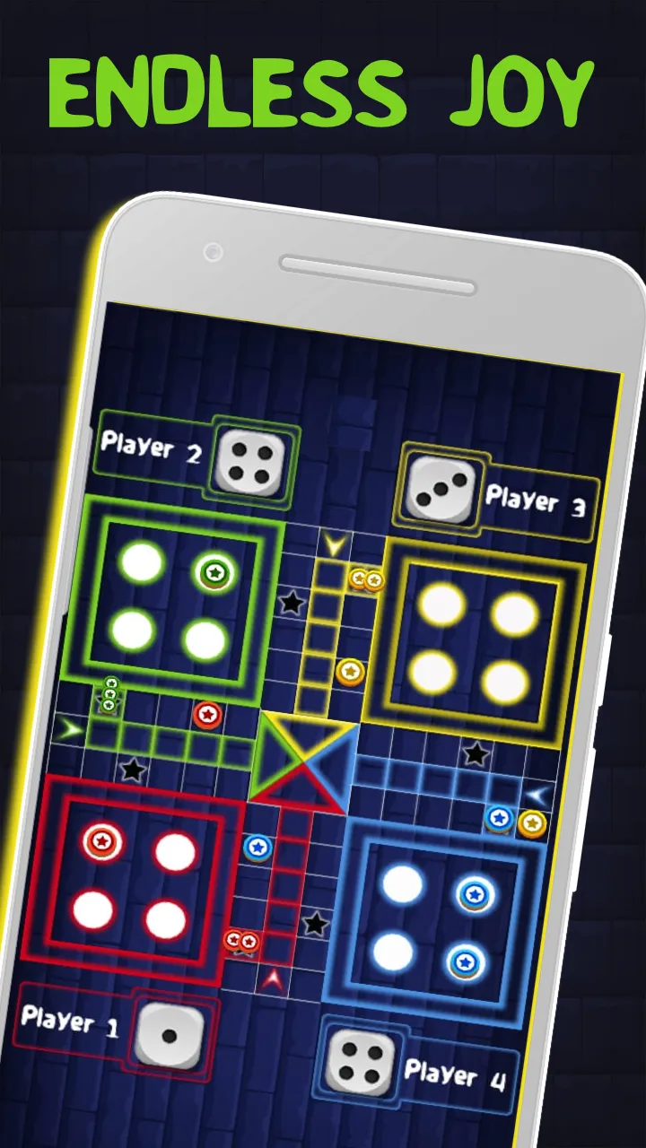 Glow ludo - Dice game | Indus Appstore | Screenshot