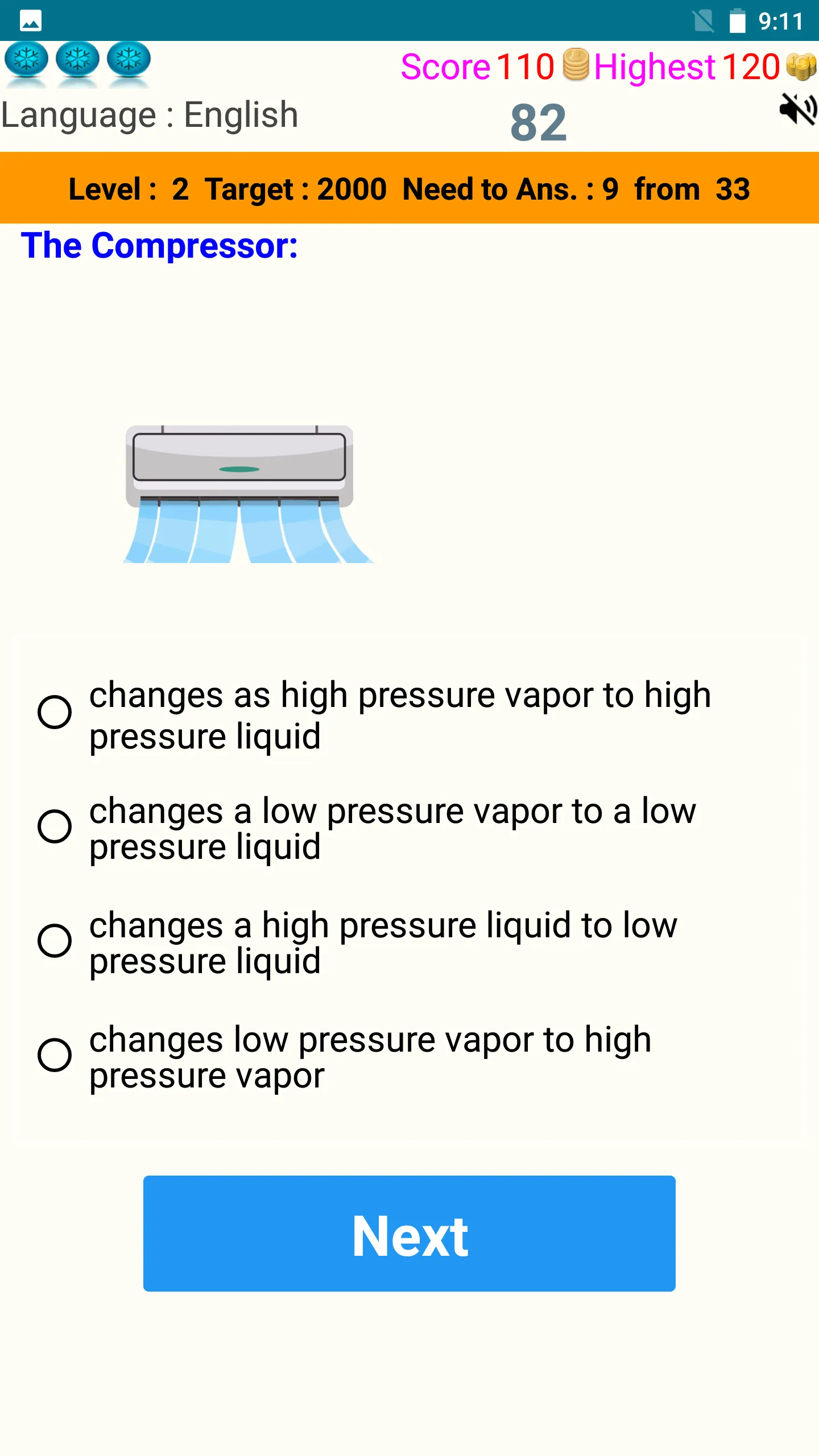 HVAC Quiz | Indus Appstore | Screenshot