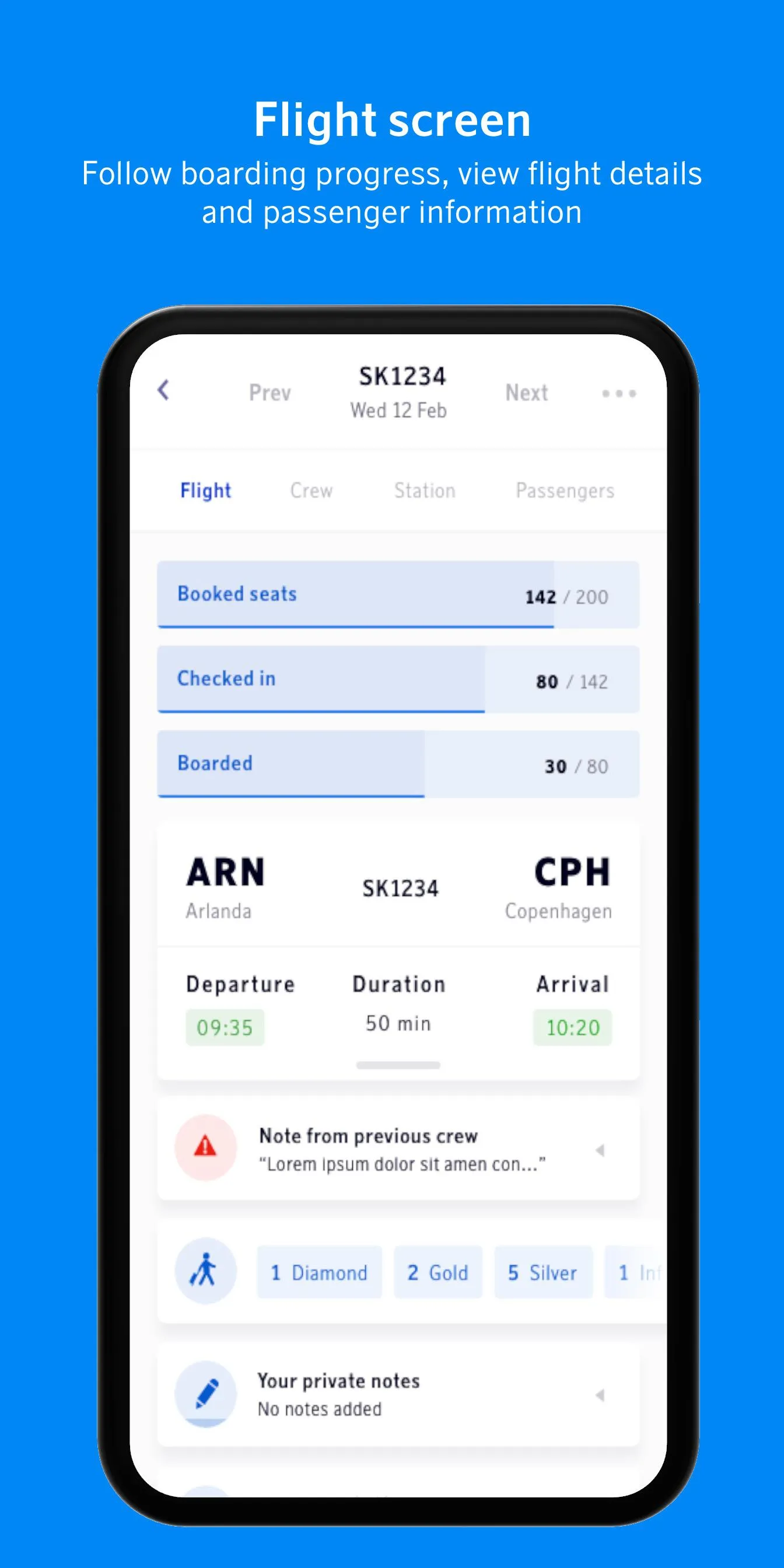 SAS Airside for Crew | Indus Appstore | Screenshot