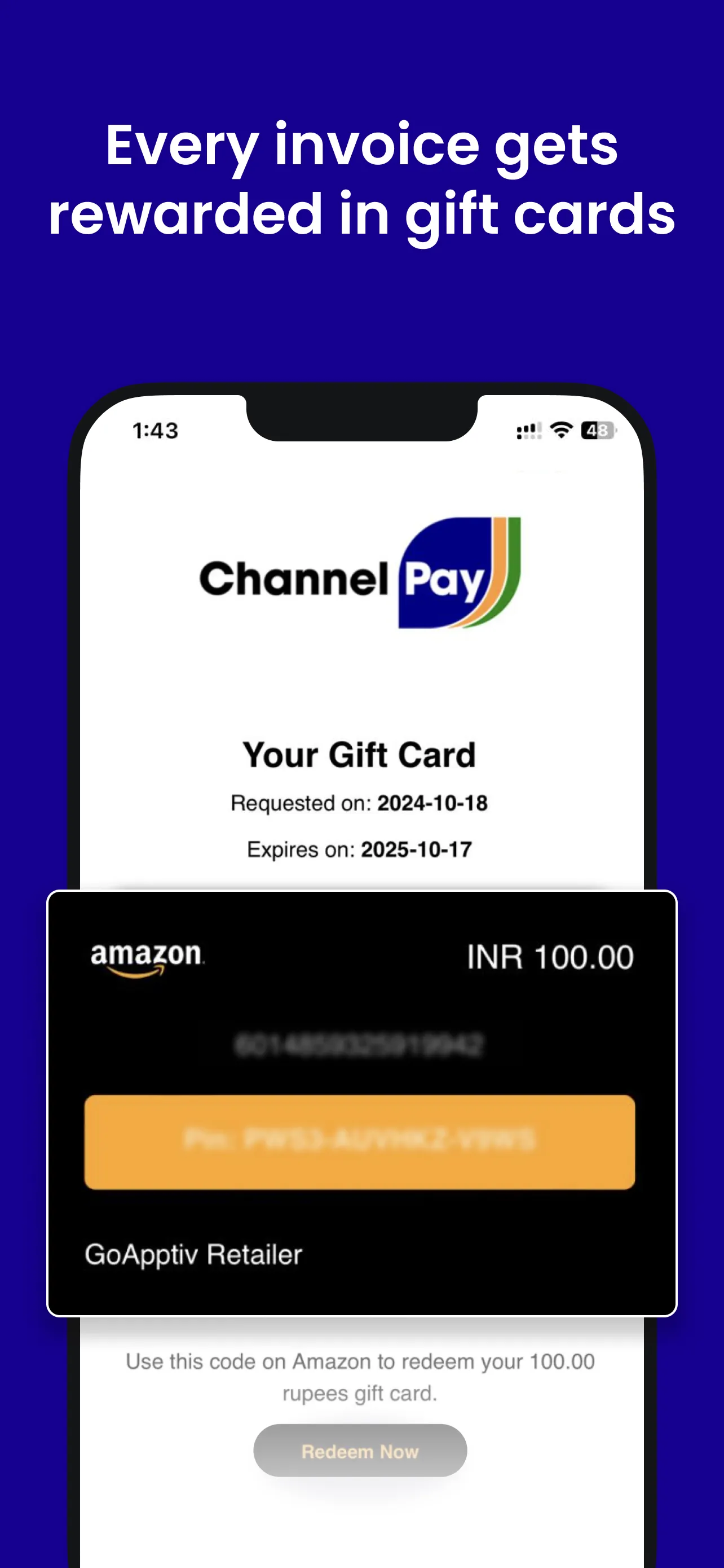 ChannelPay | Indus Appstore | Screenshot